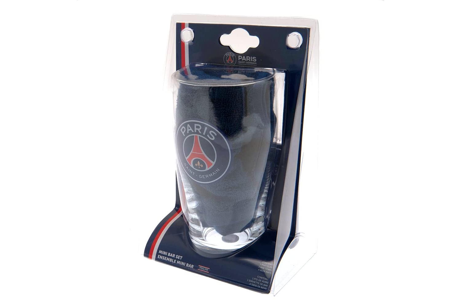 Glassware Set Psg Mini Bar Set Paris Saint Germain F.c.-2
