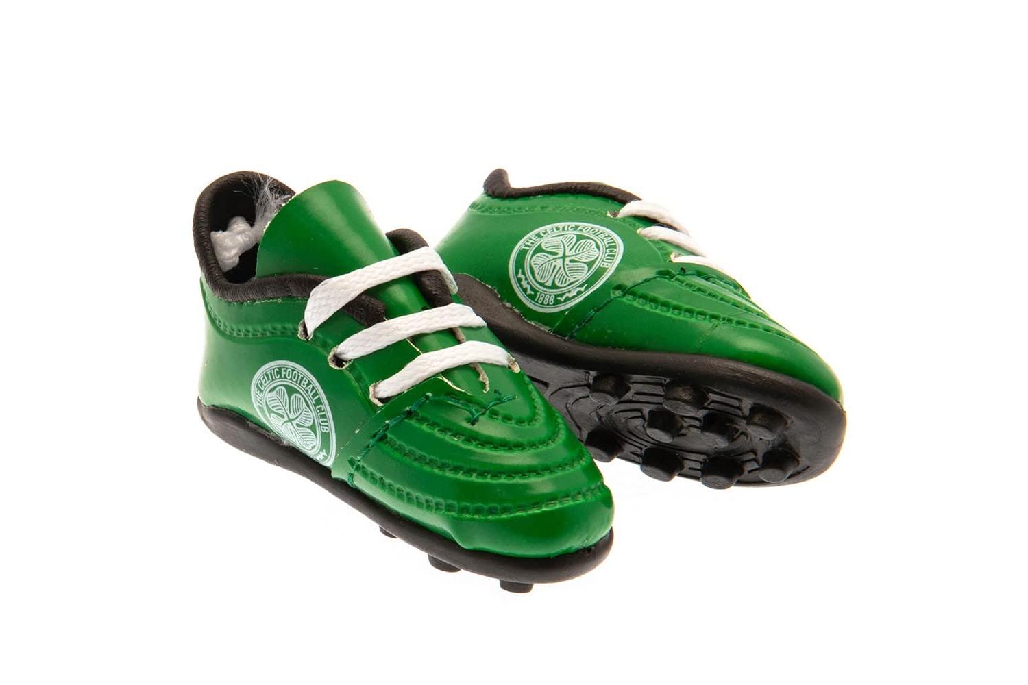 Celtic Fc Hanging Car Window Mini Green Boots Description-2