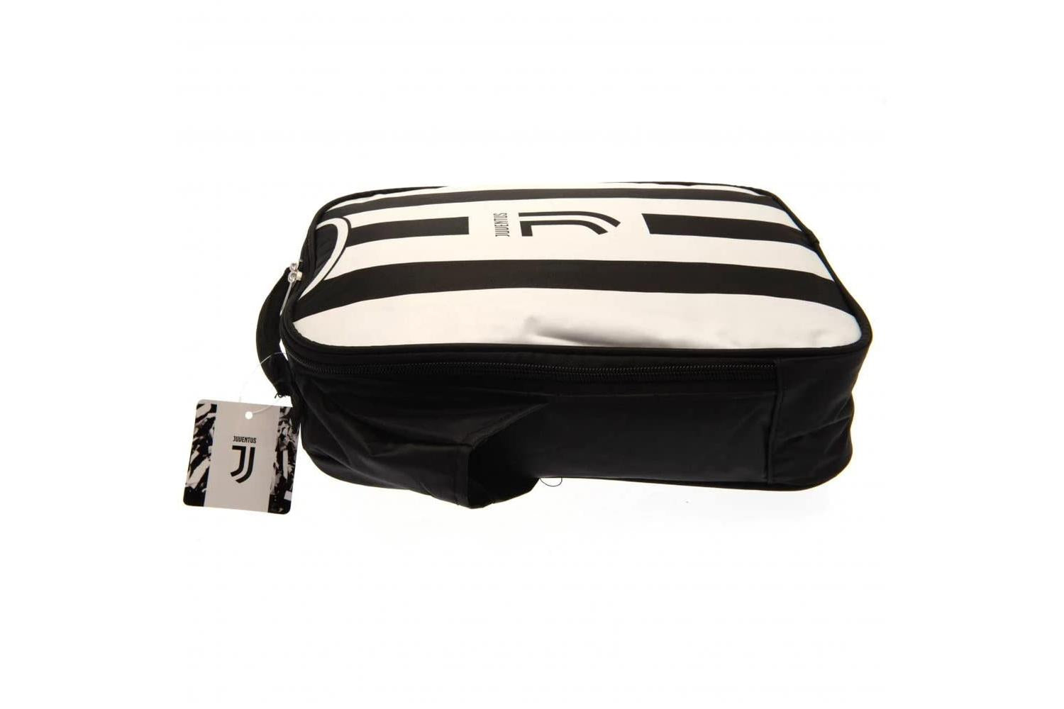Juventus Kit Lunch Bag Black White-3
