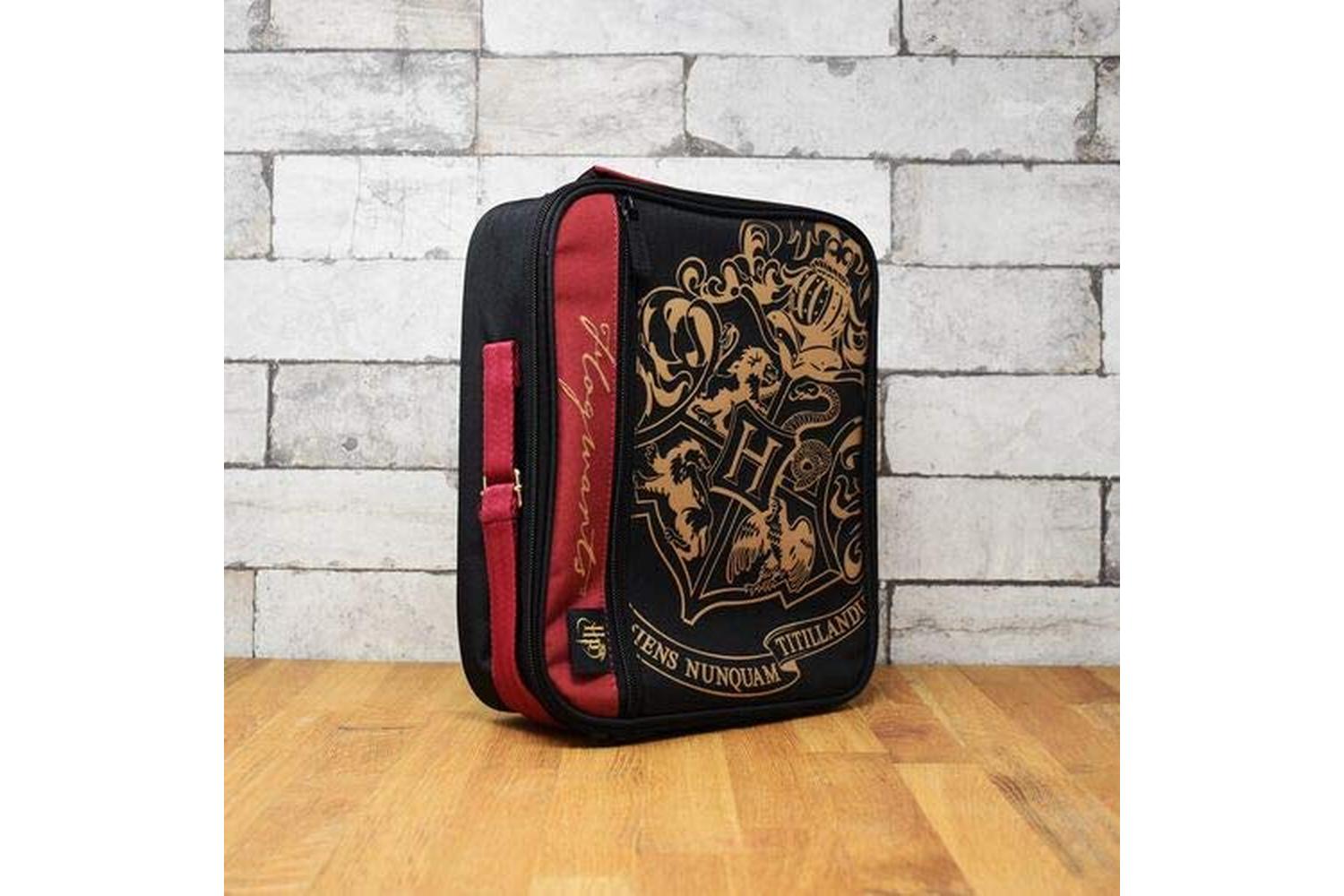 Hogwarts Black Bag Insulated Food Bag-2