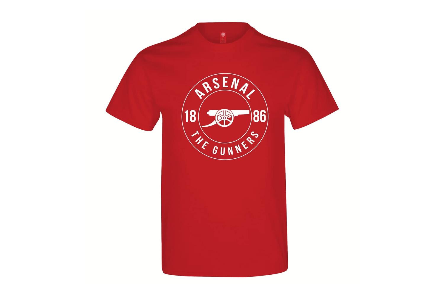Arsenal Gunners T Shirt Adults