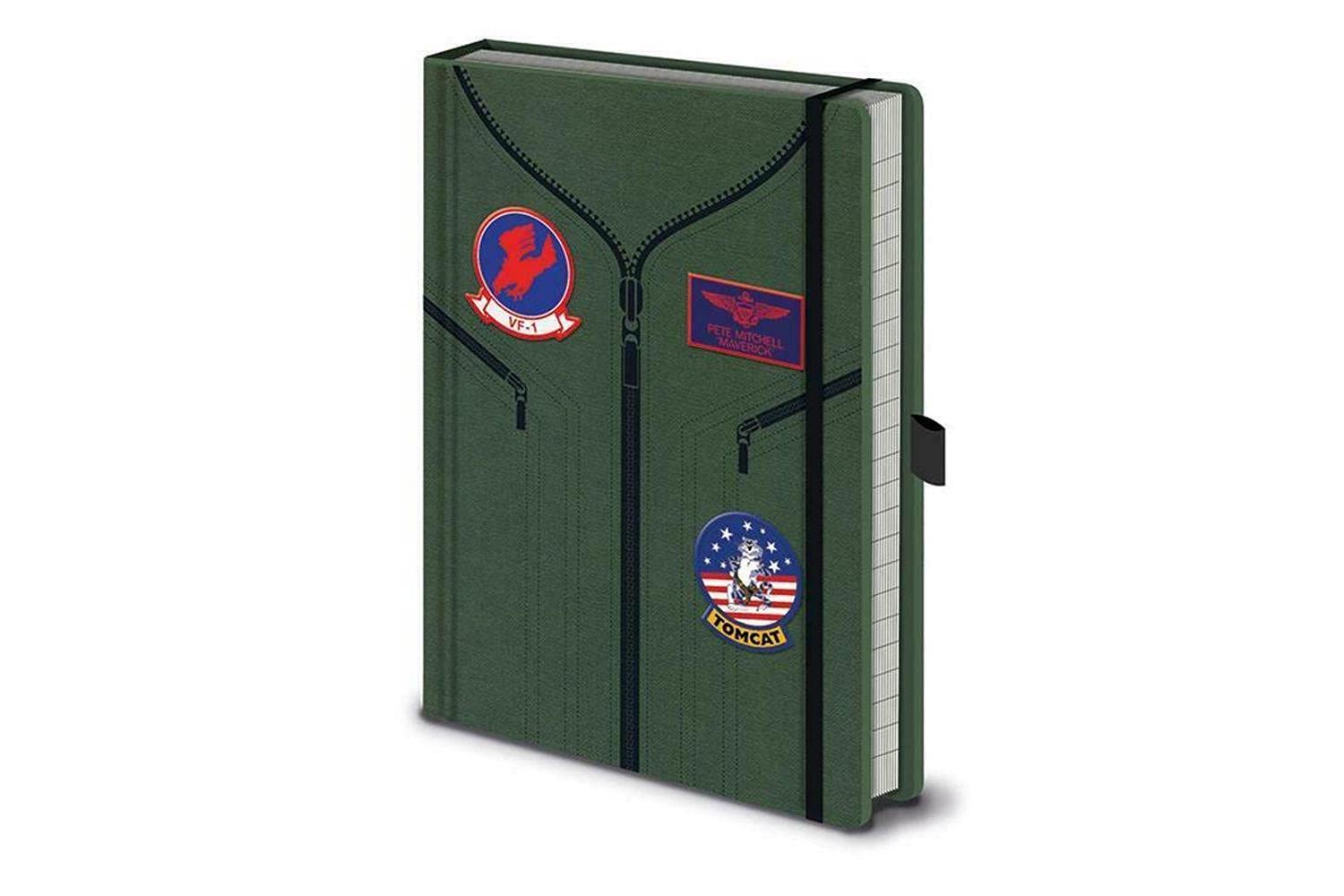Maverick's Top Gun Flight Suit Hardcover Journal Notebook