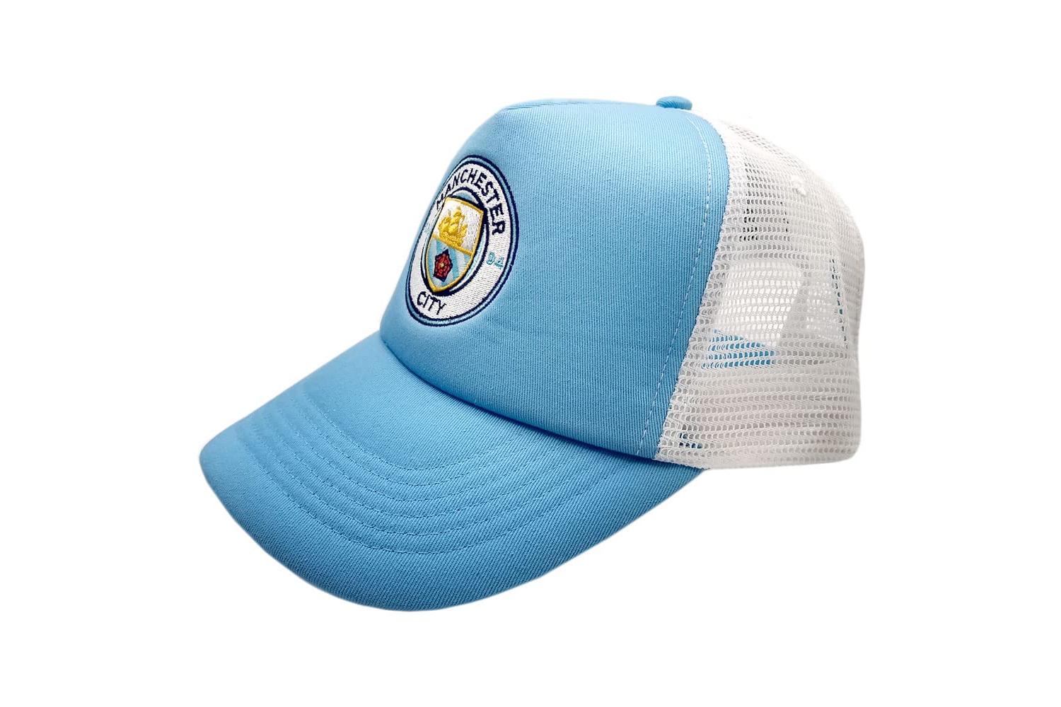 Manchester City Fc Bb-fbscapmc003 - Man City Trucker Snapbac-2