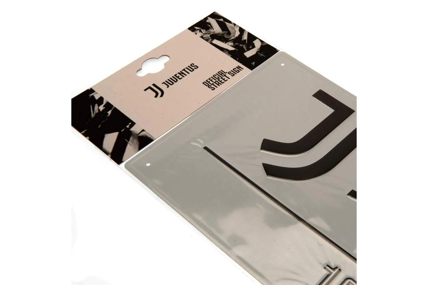 Juventus Fan Metal Street Sign-3