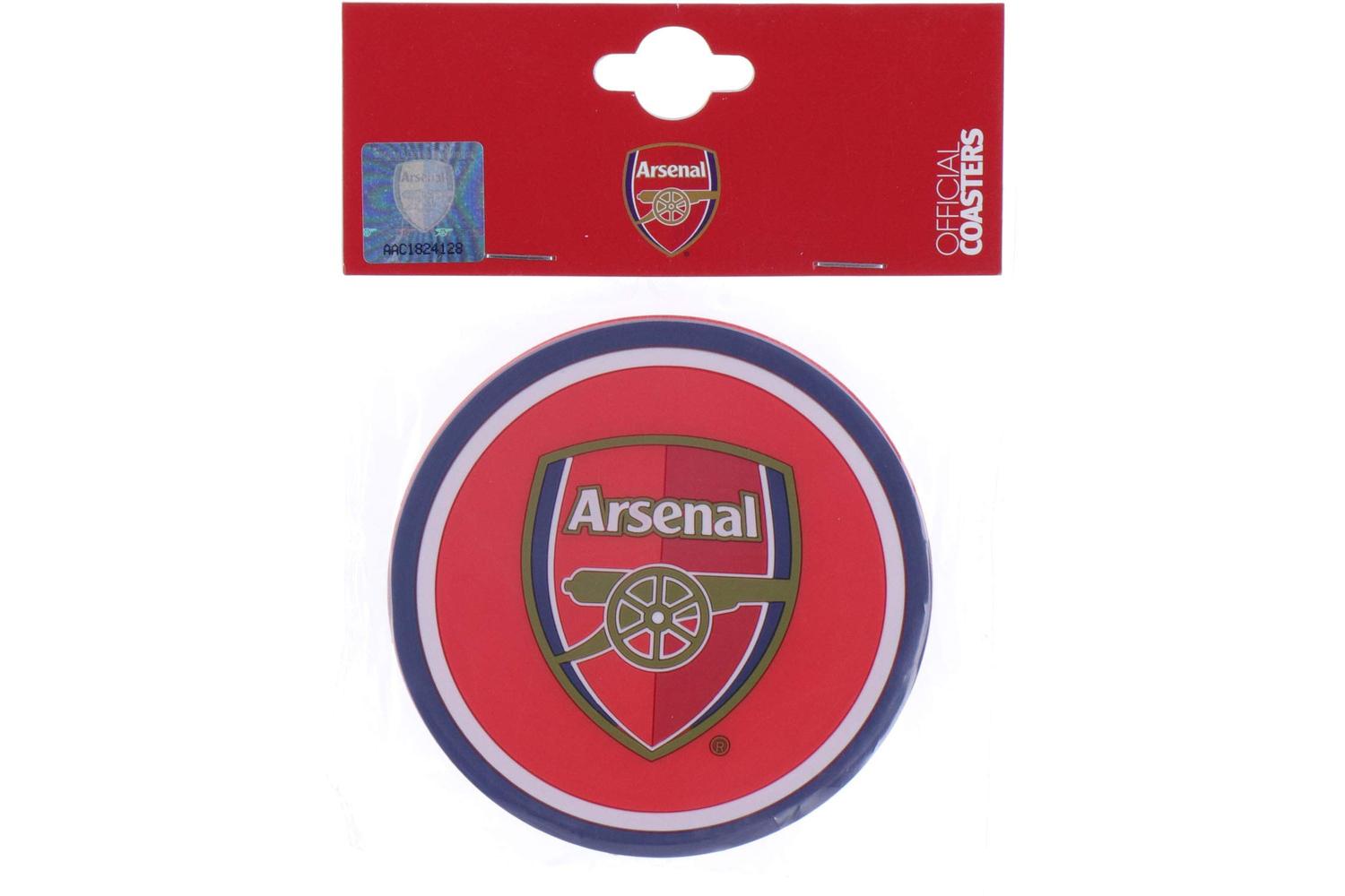 Arsenal Football Club Rubber Drinks Mats/coasters Set