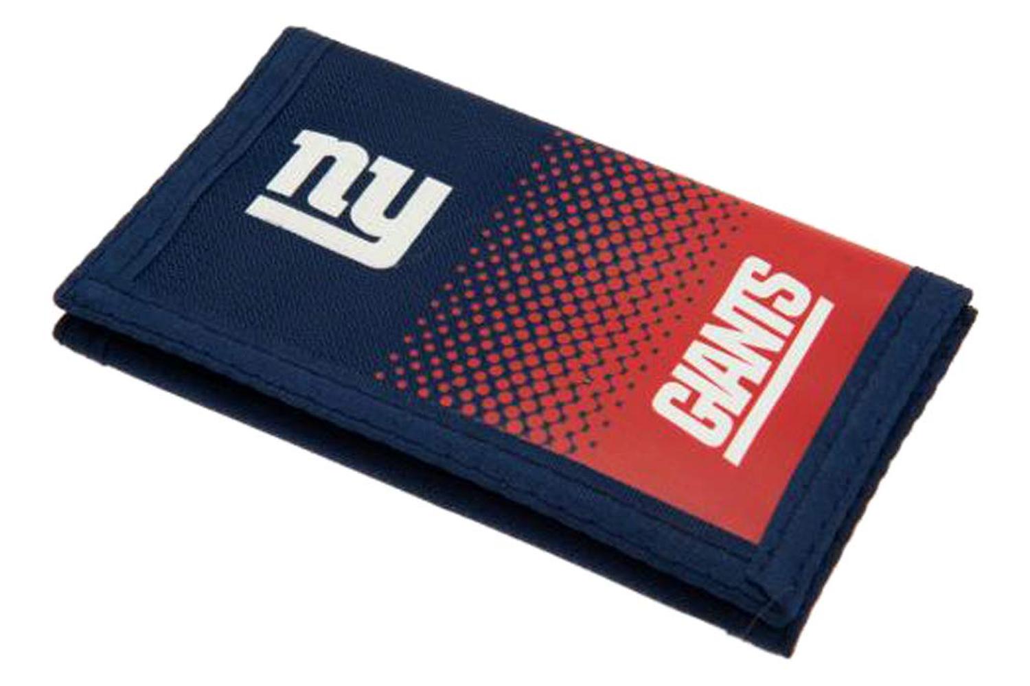 Nylon Wallet With Nfl New York Giants Club Crest Design