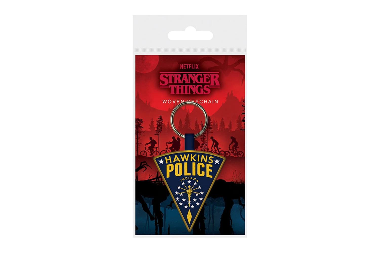 Official Hawkins Police Woven Keychain (portachiavi) By Pyramid Stranger Things