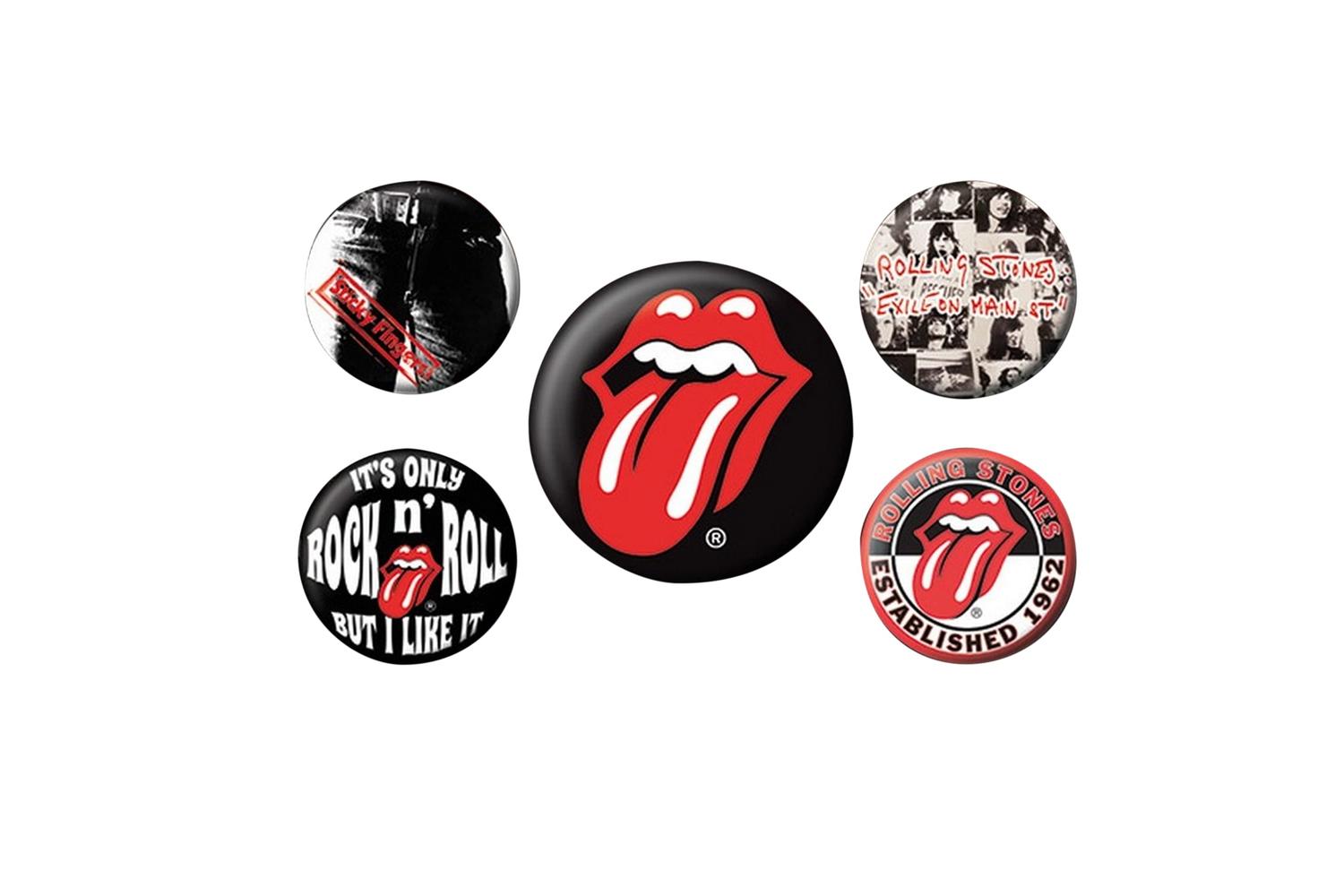 Rolling Stones Bb-chabadrs001 - Rolling Stones Classic Badge