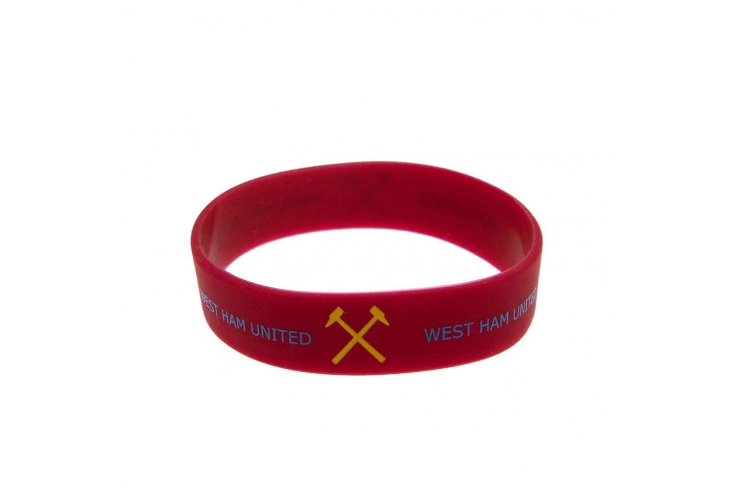 Official West Ham United Fc Silicone Wristband-2