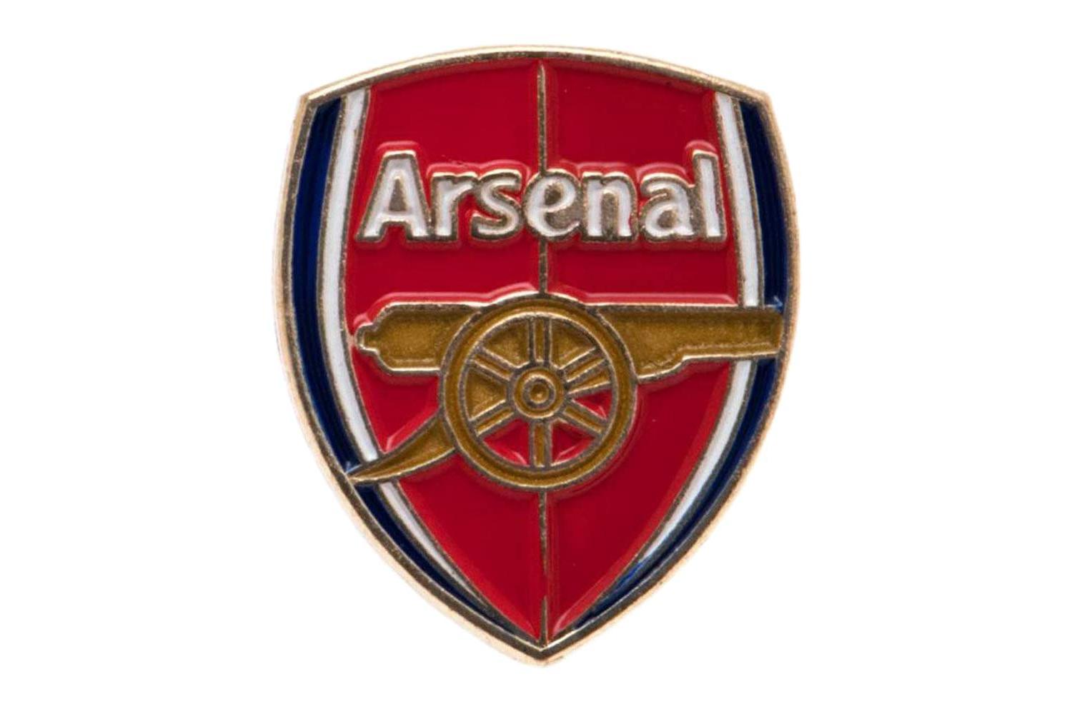 Arsenal Club Crest Soft Enamel Design