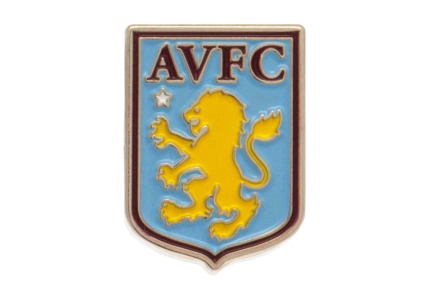 Aston Villa Fc Crest Badge - Claret - One Size