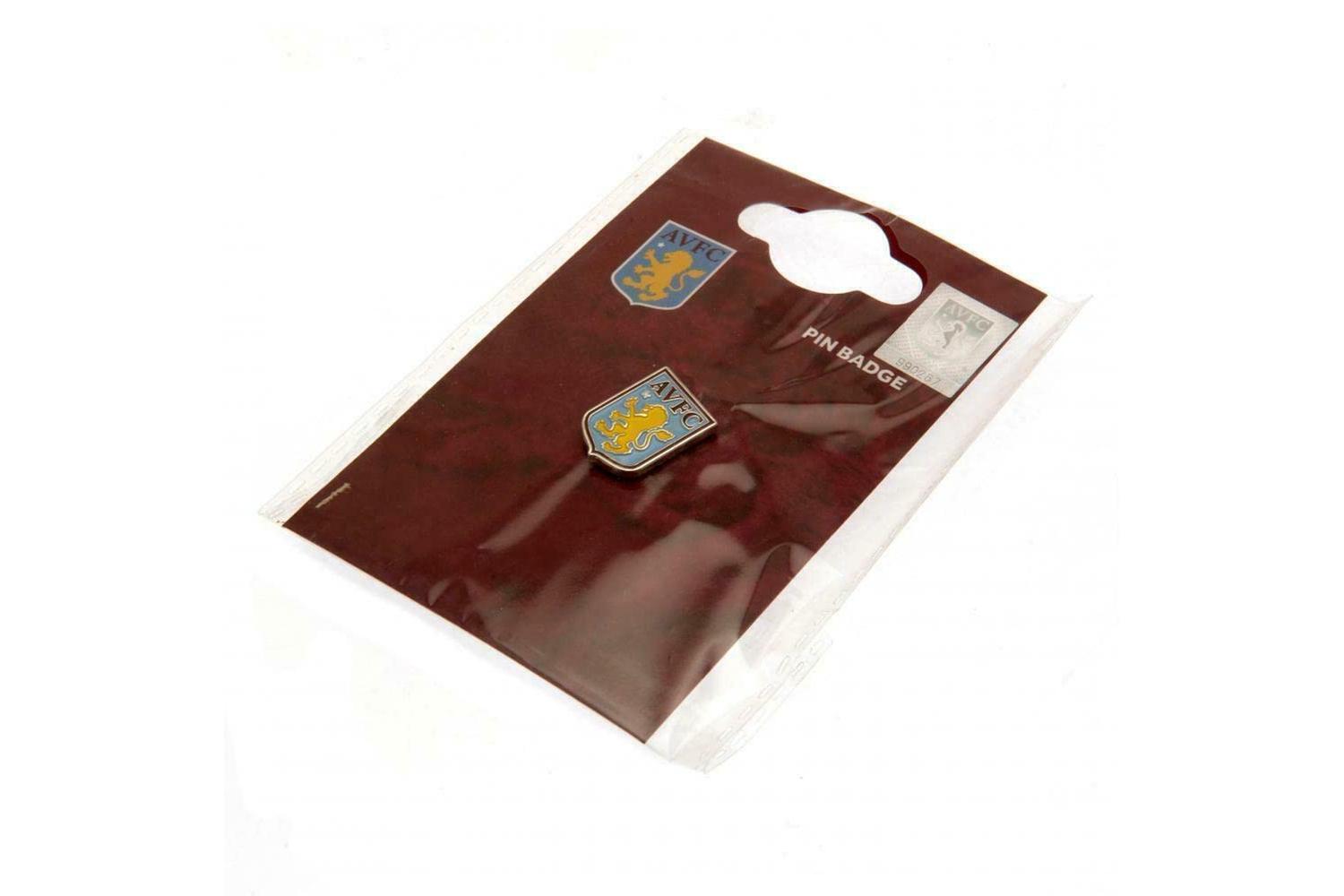 Aston Villa Fc Crest Badge - Claret - One Size-2