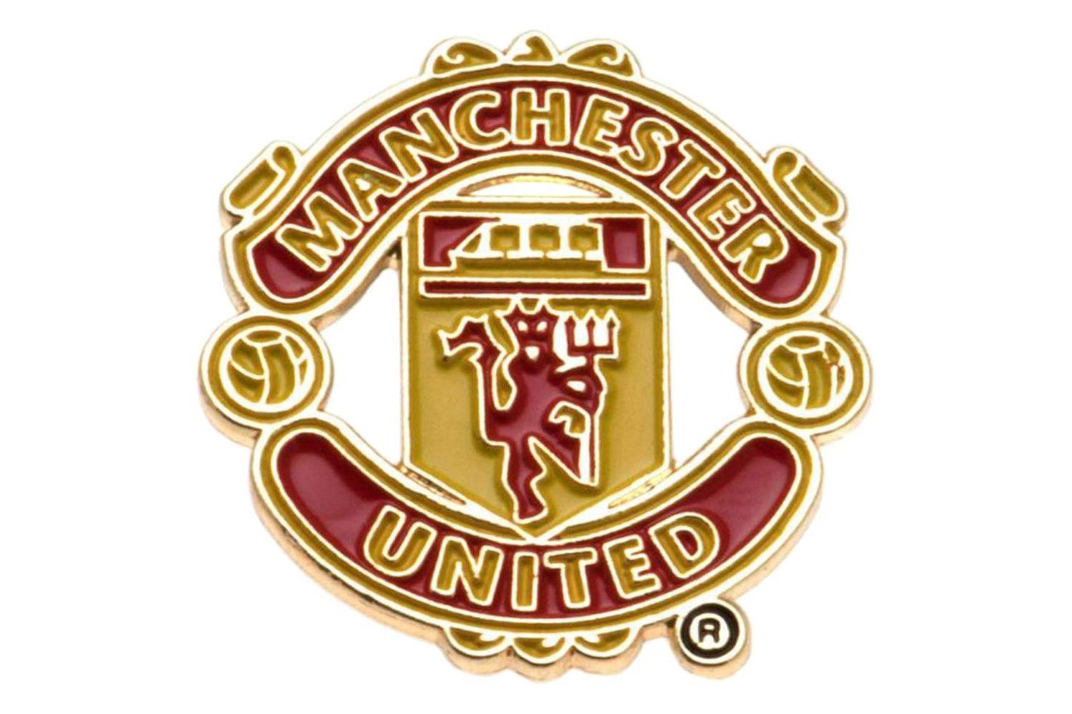 Manchester United Metal Crest Pin Badge