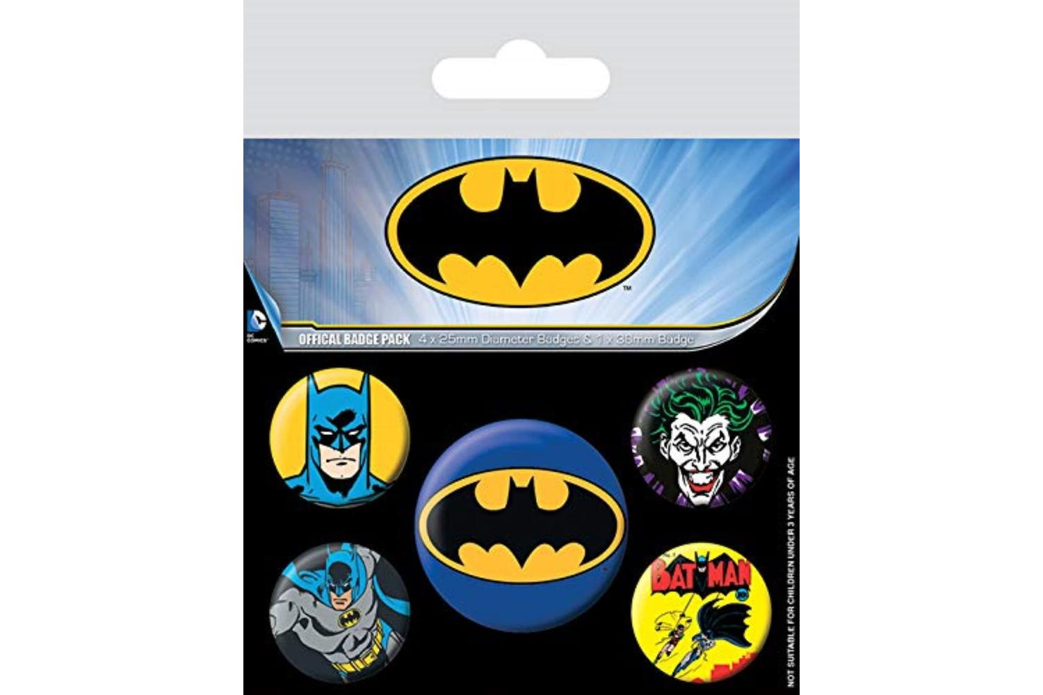 Batman Bb-chabadbat001 - Batman 6 Badge Pack Bp80439