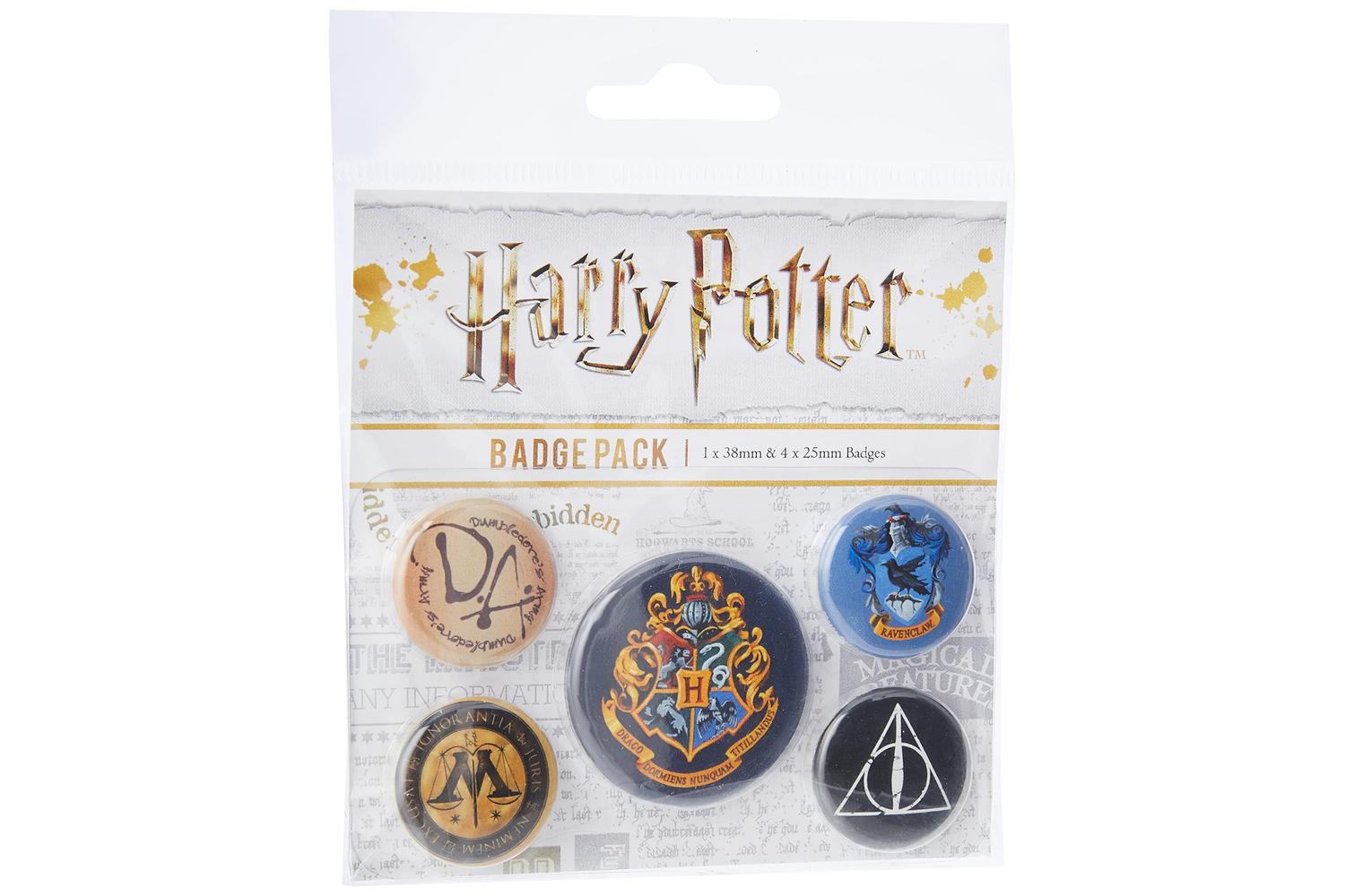 Harry Potter Bb-chabadhp001 - Harry Potter 6 Badge Pack Bp80