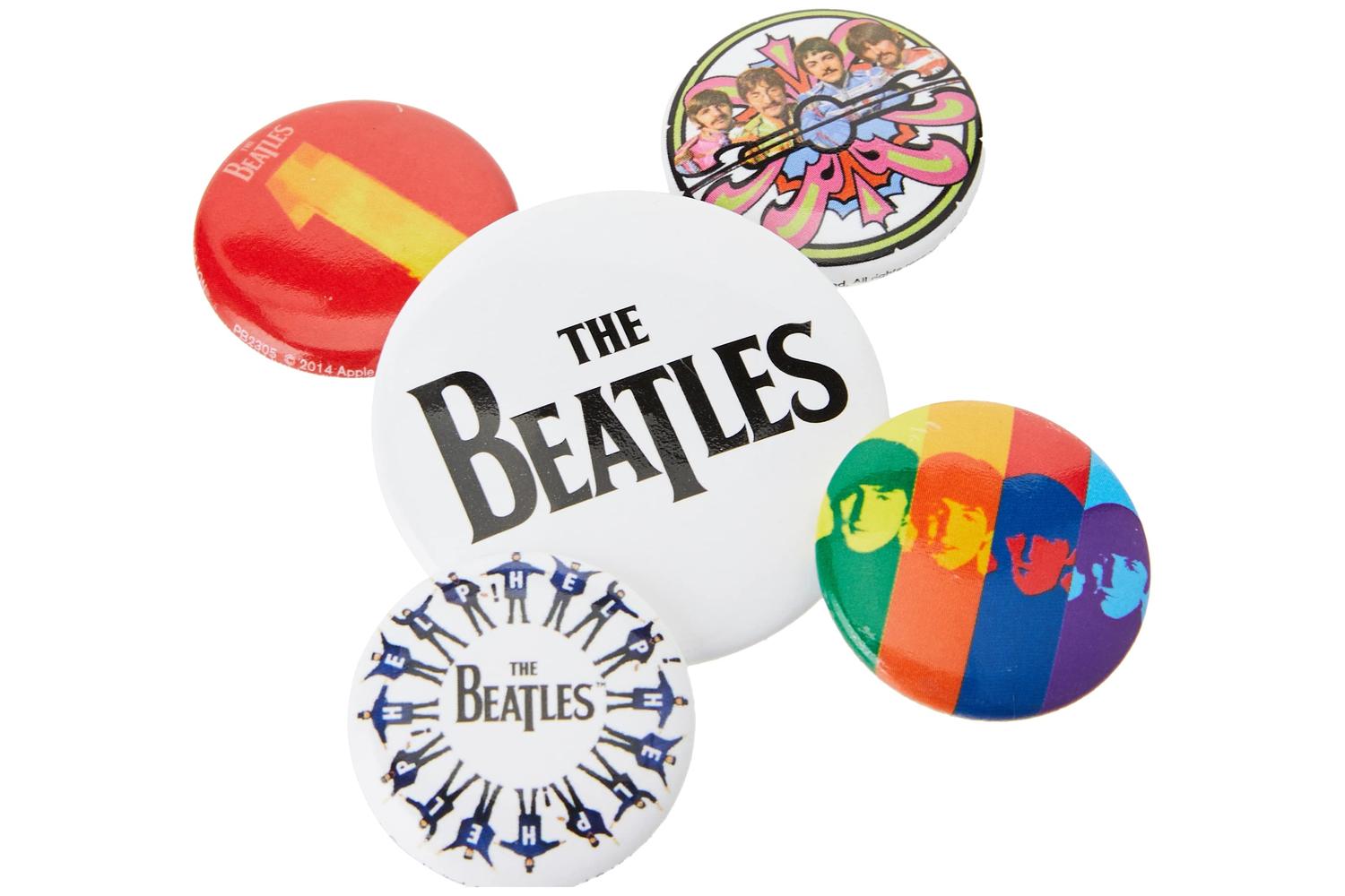 The Beatles Bb-chabadbea002 - The Beatles Badge Set Black On-3