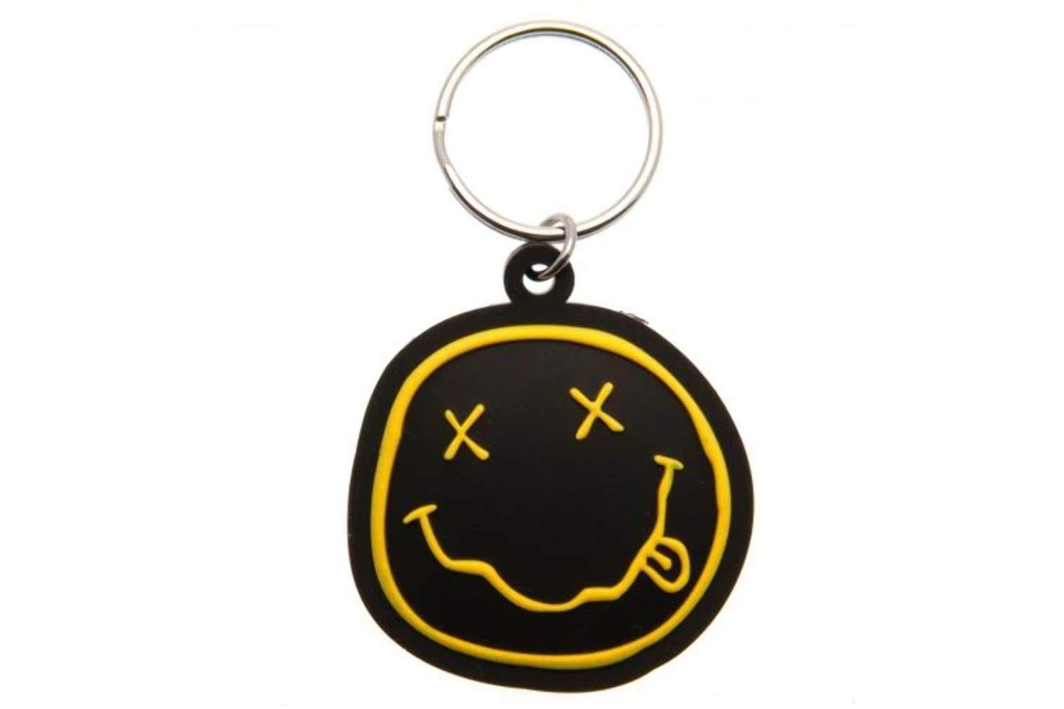 Nirvana Rubber Keychain - Great Gift For Fans!