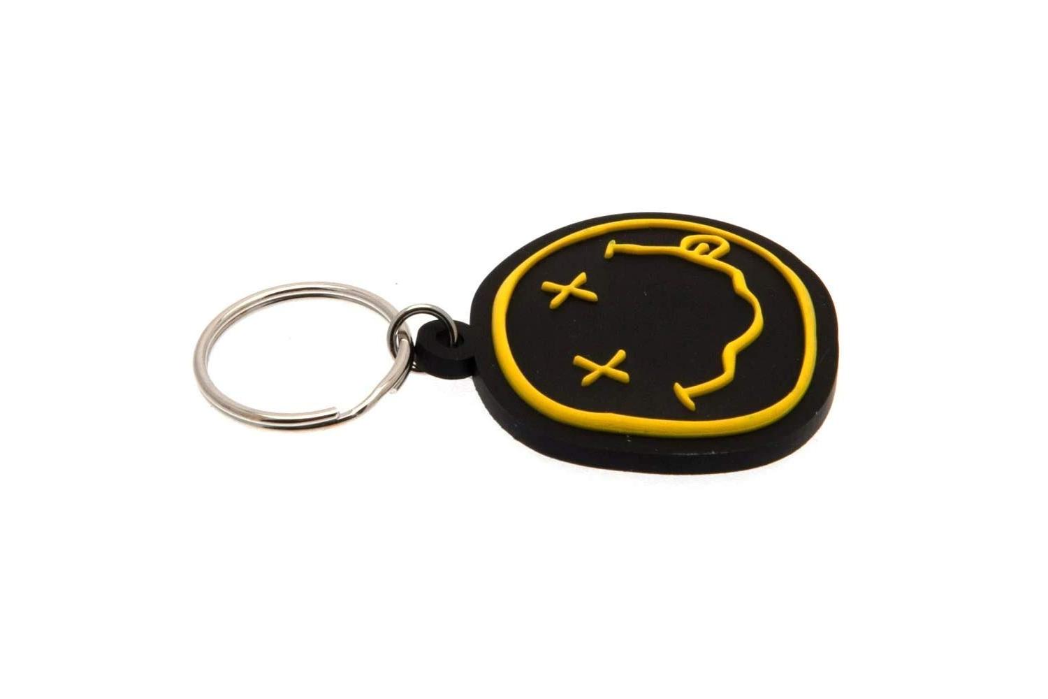 Nirvana Rubber Keychain - Great Gift For Fans!-2