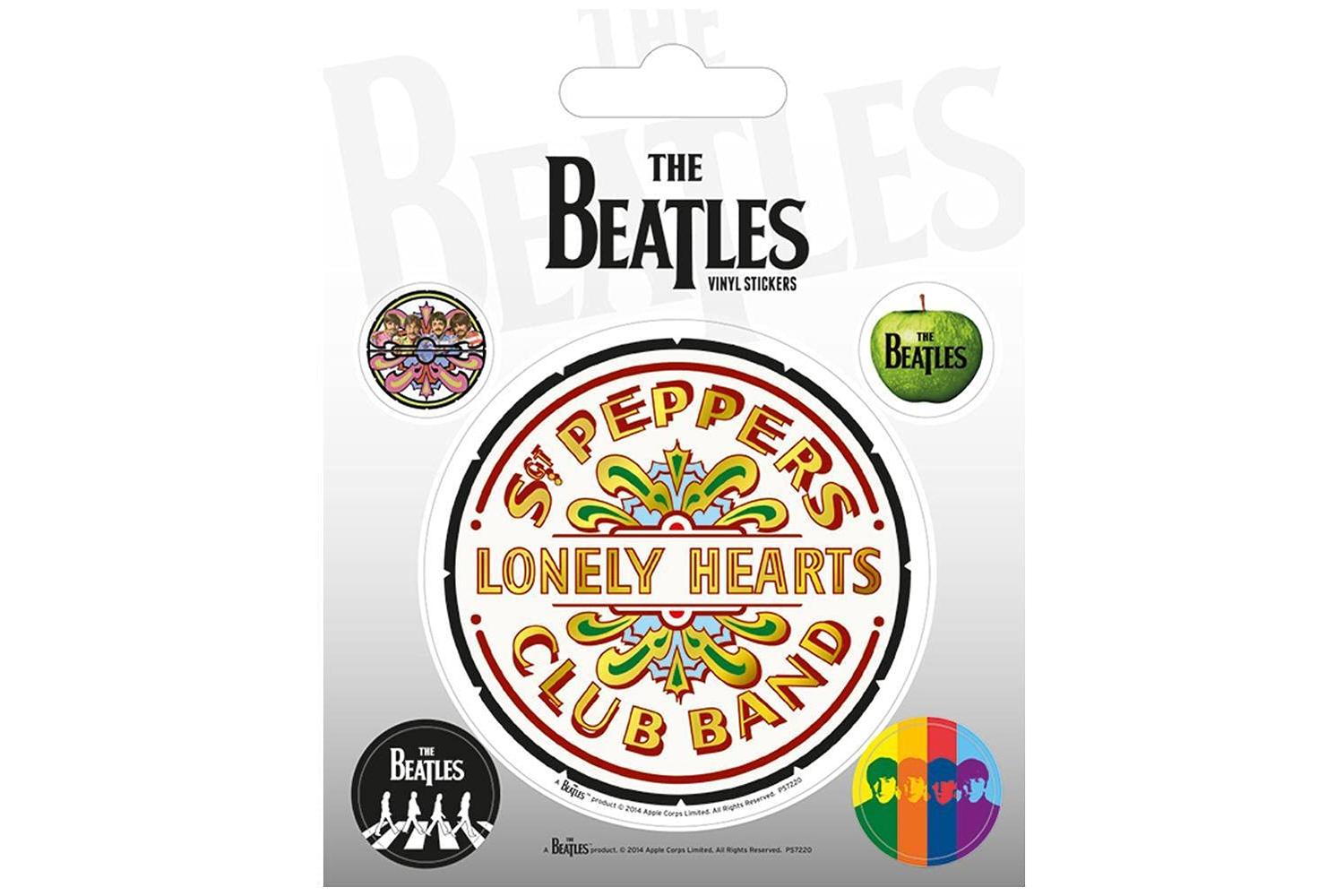 The Beatles Bb-chastibea002 - Beatles(sgt.pepper) Stickers 1-2