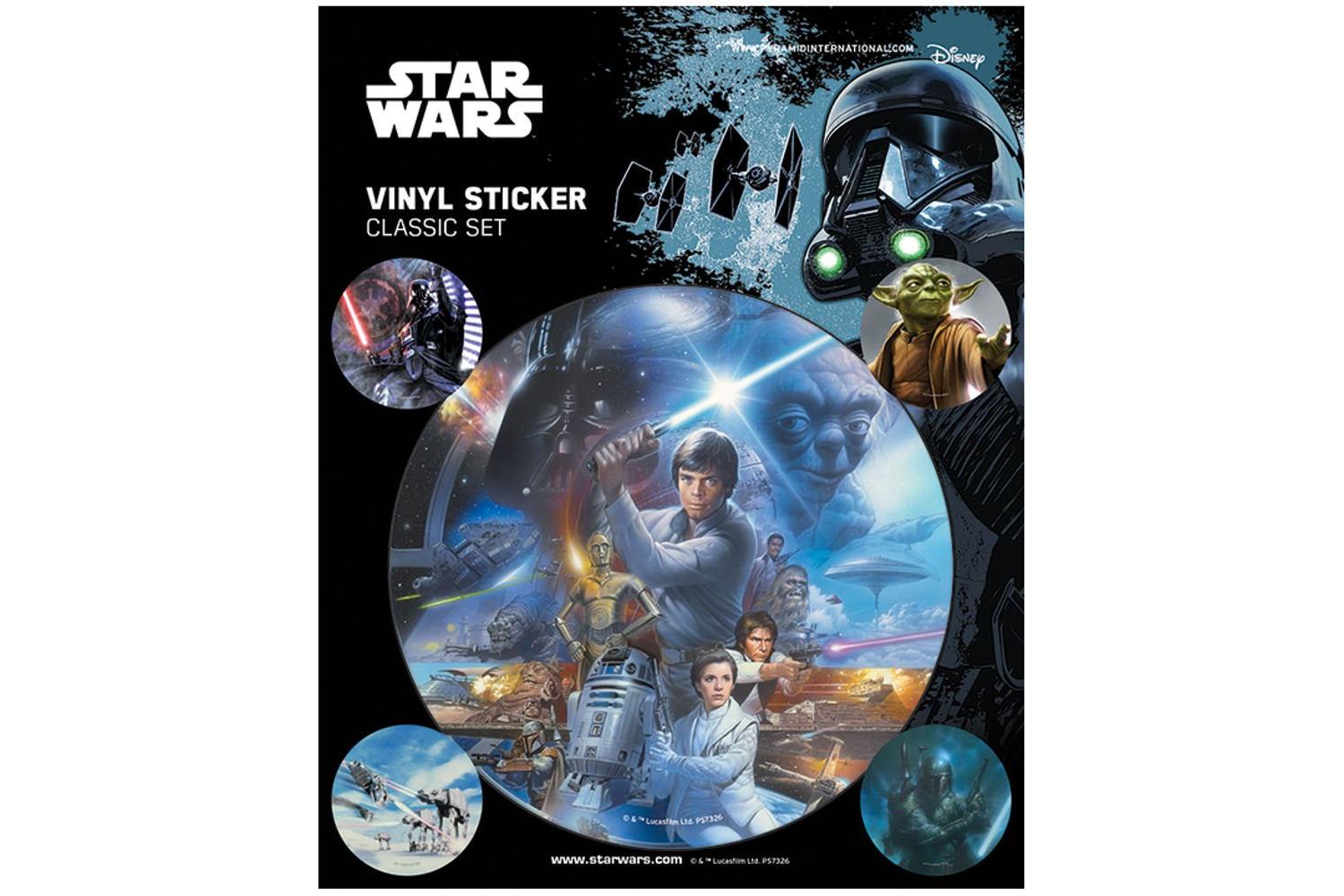 Star Wars Bb-chastisw001 - Star Wars Classic Vinyl Stickers