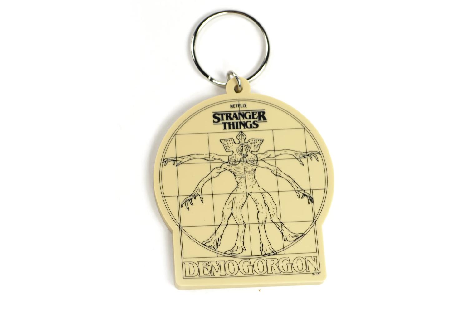 Pyramid International Stranger Things 4 (vitruvian Demogorgon) Rubber Keyring