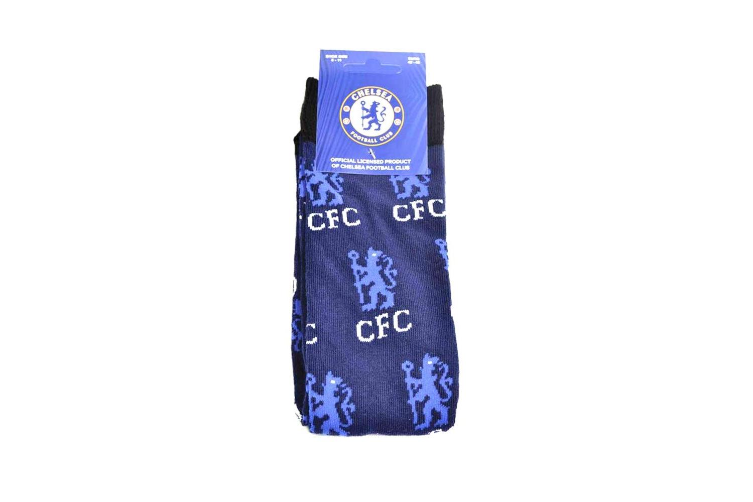 Chelsea All Over Print Socks 4-6 Uk