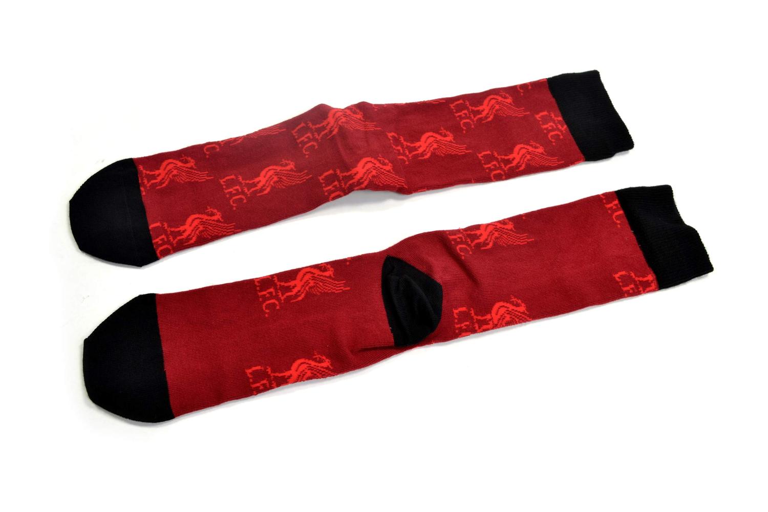 Liverpool All Over Print Socks 4 To 6