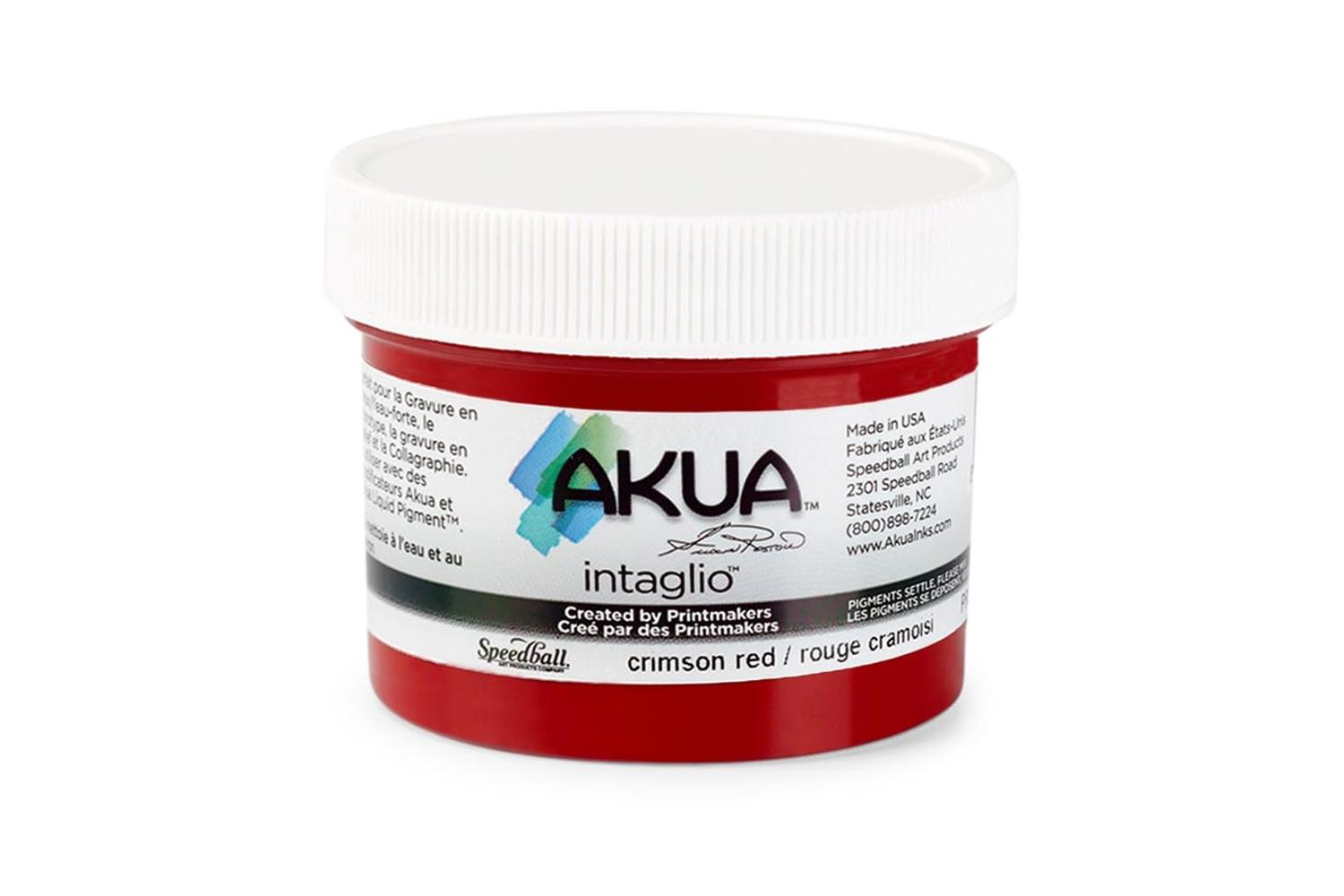 Akua Sbiicr2 - 2oz. Intaglio Crimson Red