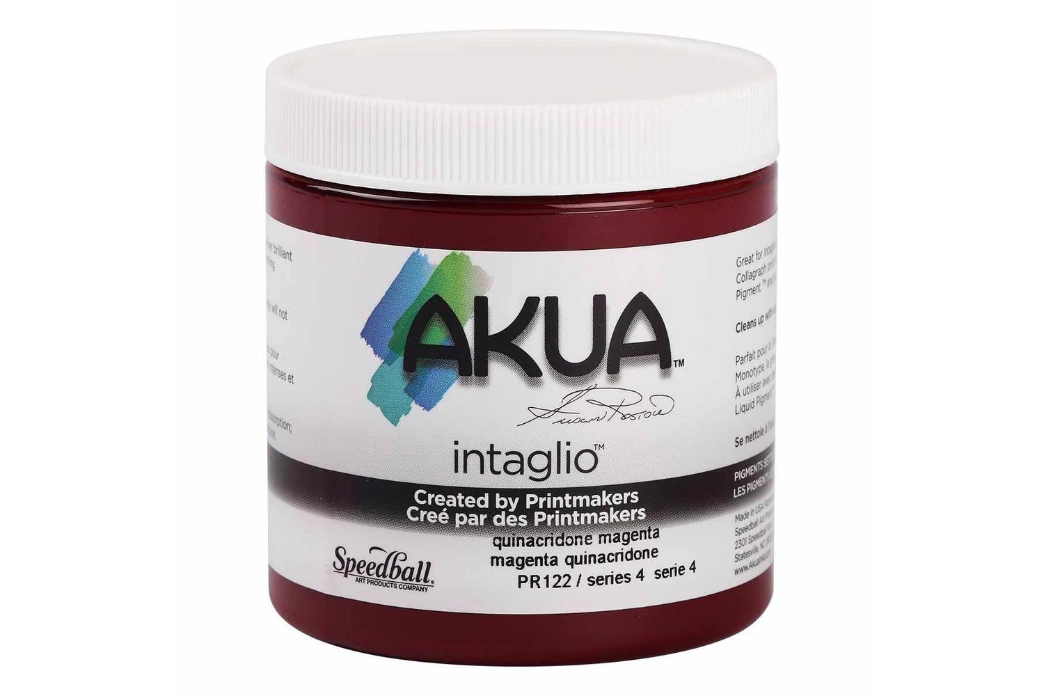 Akua Sbiiqm - 8oz. Intaglio Quinacridone Magenta