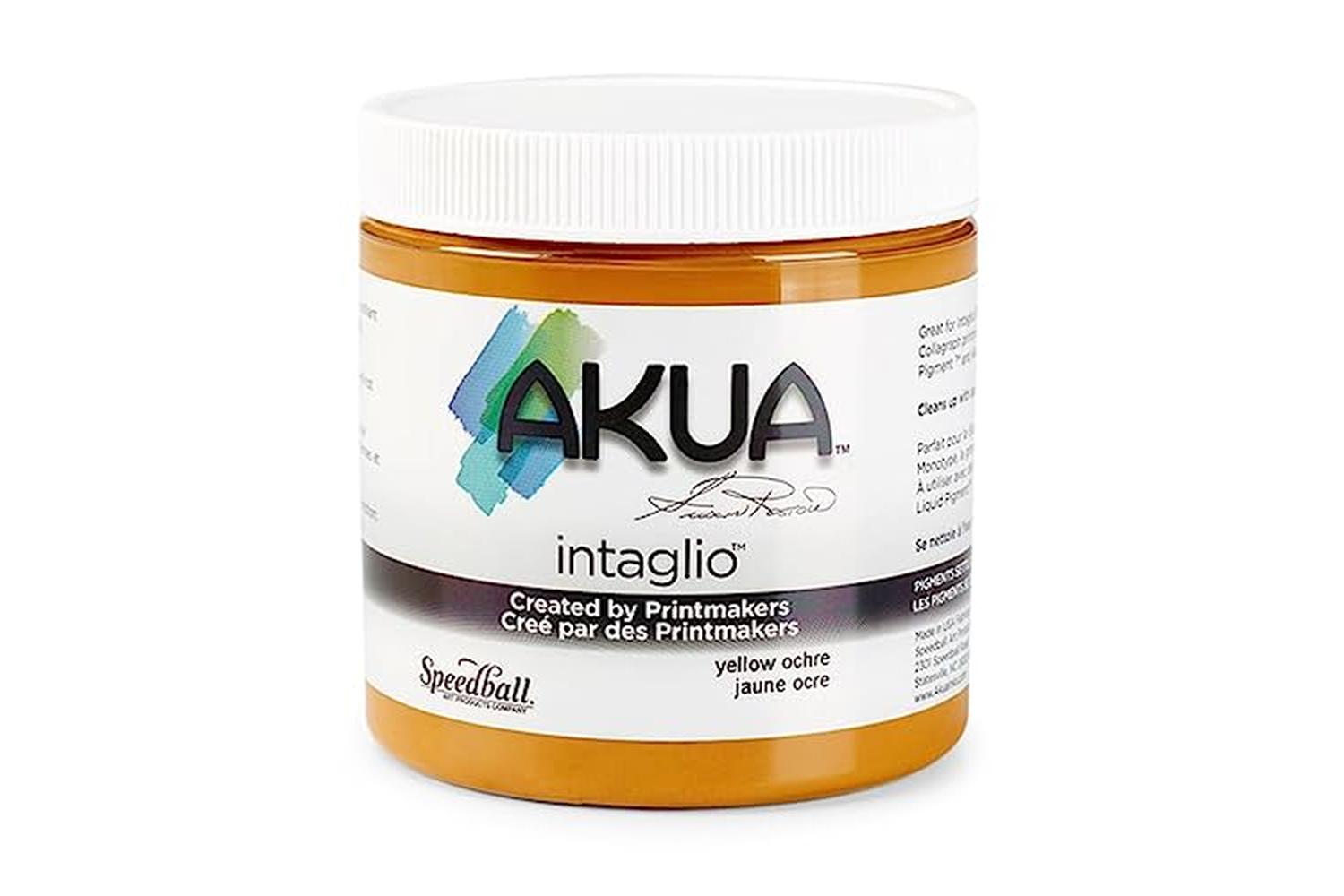 Akua Sbiiyo - 8oz. Intaglio Yellow Ochre-2