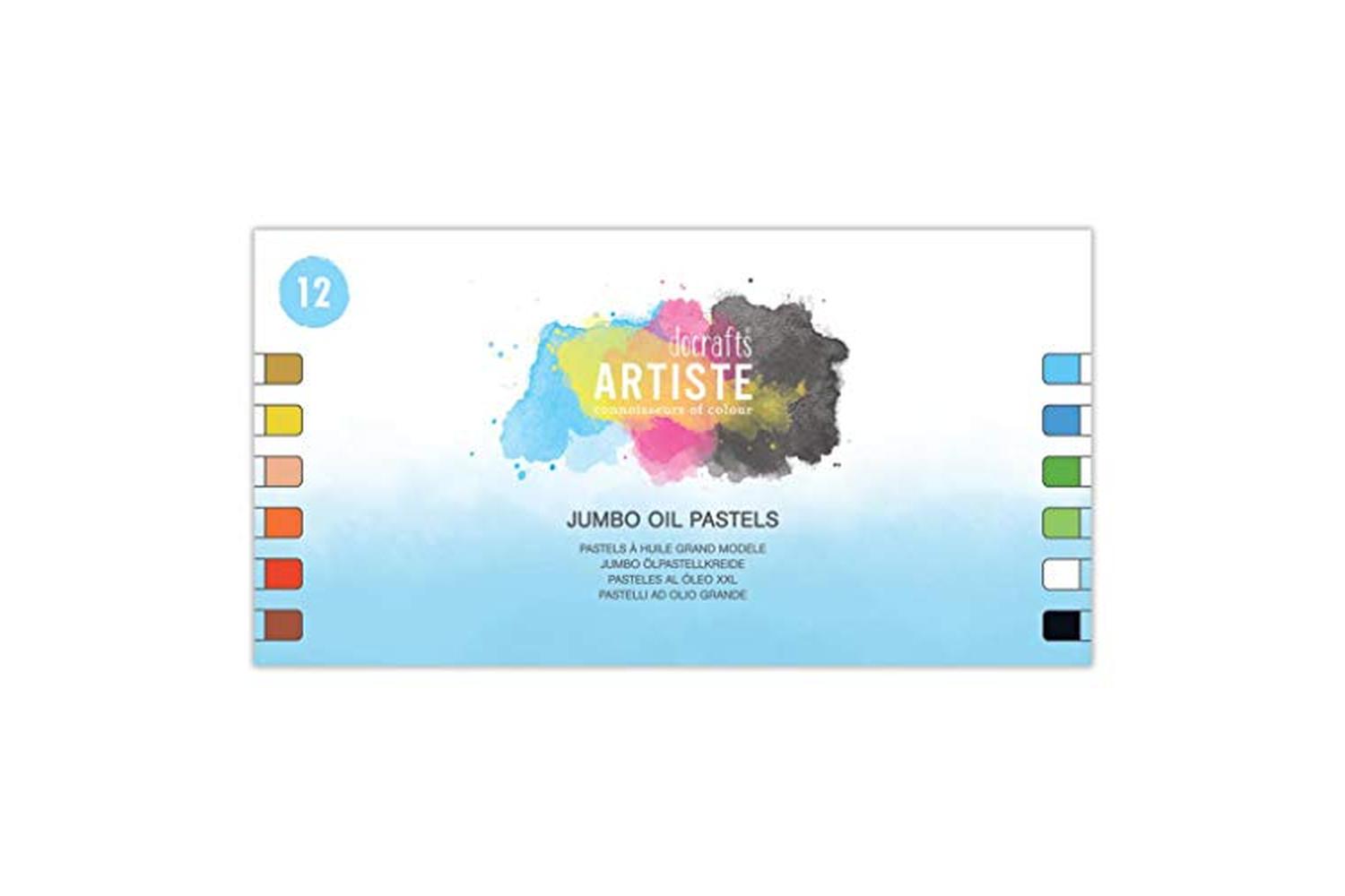 Artiiste Doa 551017 - Jumbo Oil Pastels Pack 12-2