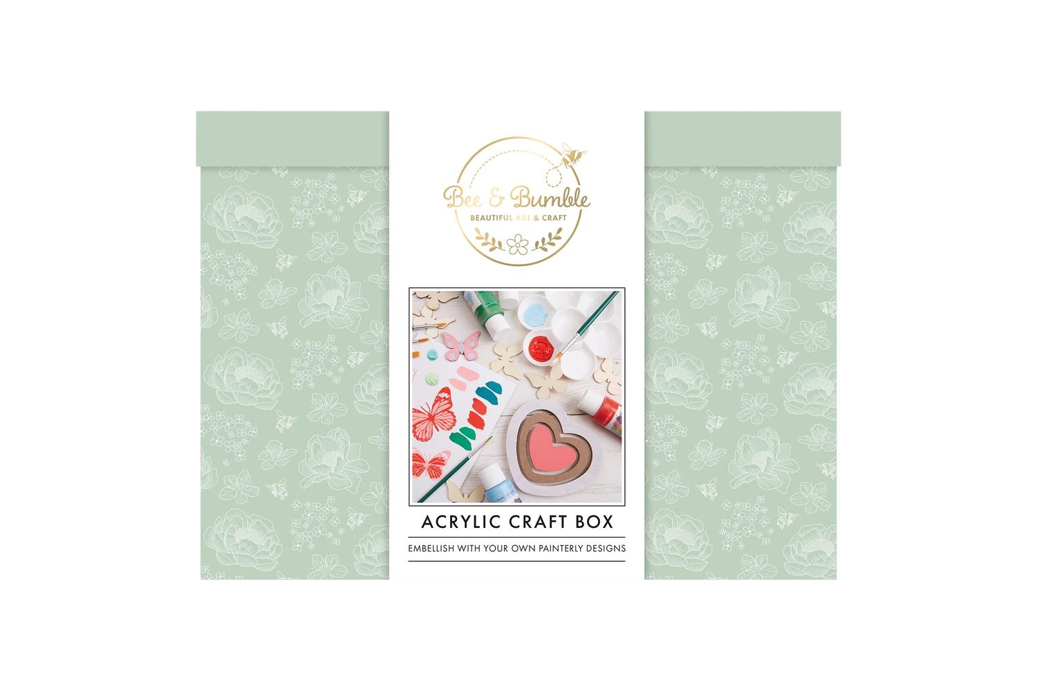 Bee & Bumble Bnb 105130 - Acrylic Craft Box
