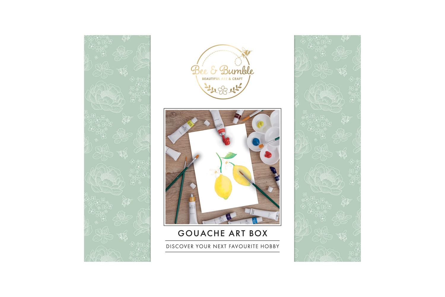 Bee & Bumble Bnb 105117 - Gouache Art Box