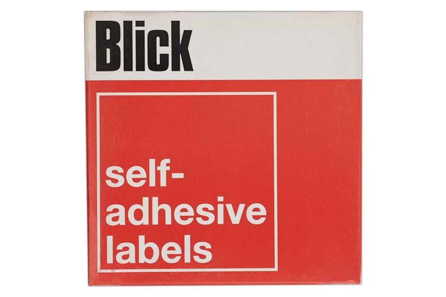 Blick Rs009351 - Blick White Disp/pk D2575-2