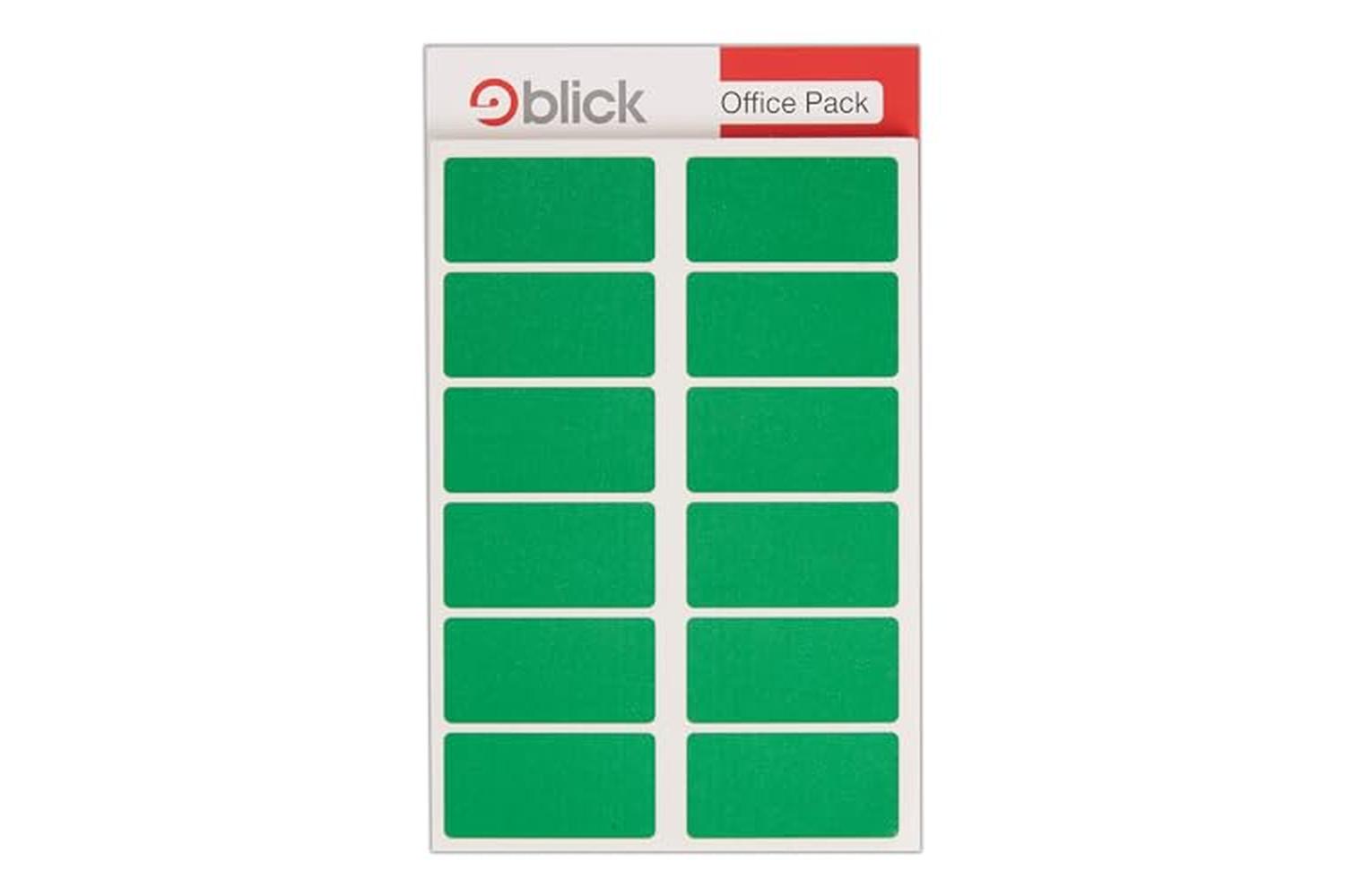 Blick Rs019558 - Green Office Pack 25 X 50mm (320 Stickers)-2