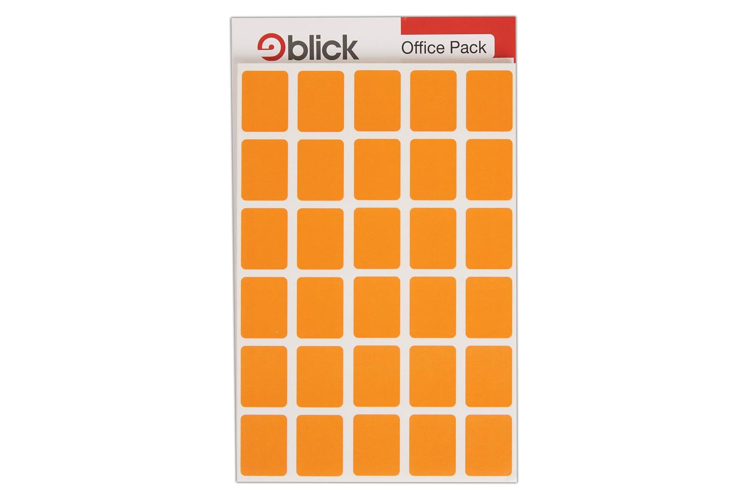 Blick Rs018759 - Orange Office Pack 19 X 25mm (960 Stickers)