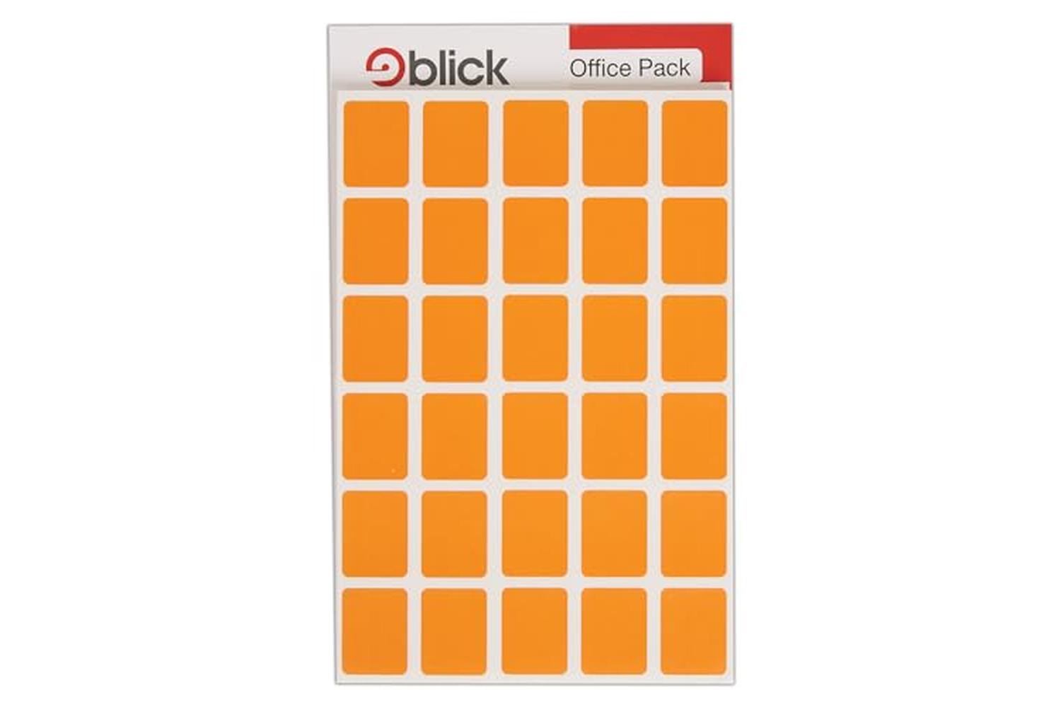 Blick Rs018759 - Orange Office Pack 19 X 25mm (960 Stickers)-2