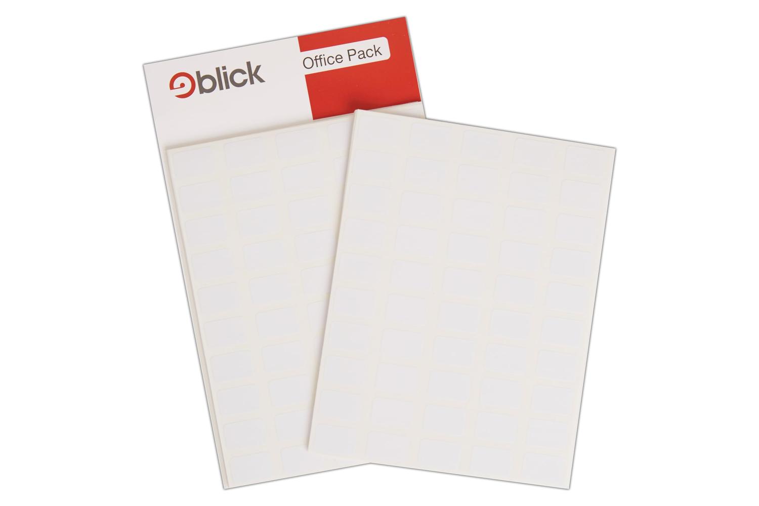 Blick Rs011552 - White Office Pack S1218 12 X 18mm (2000 Sti