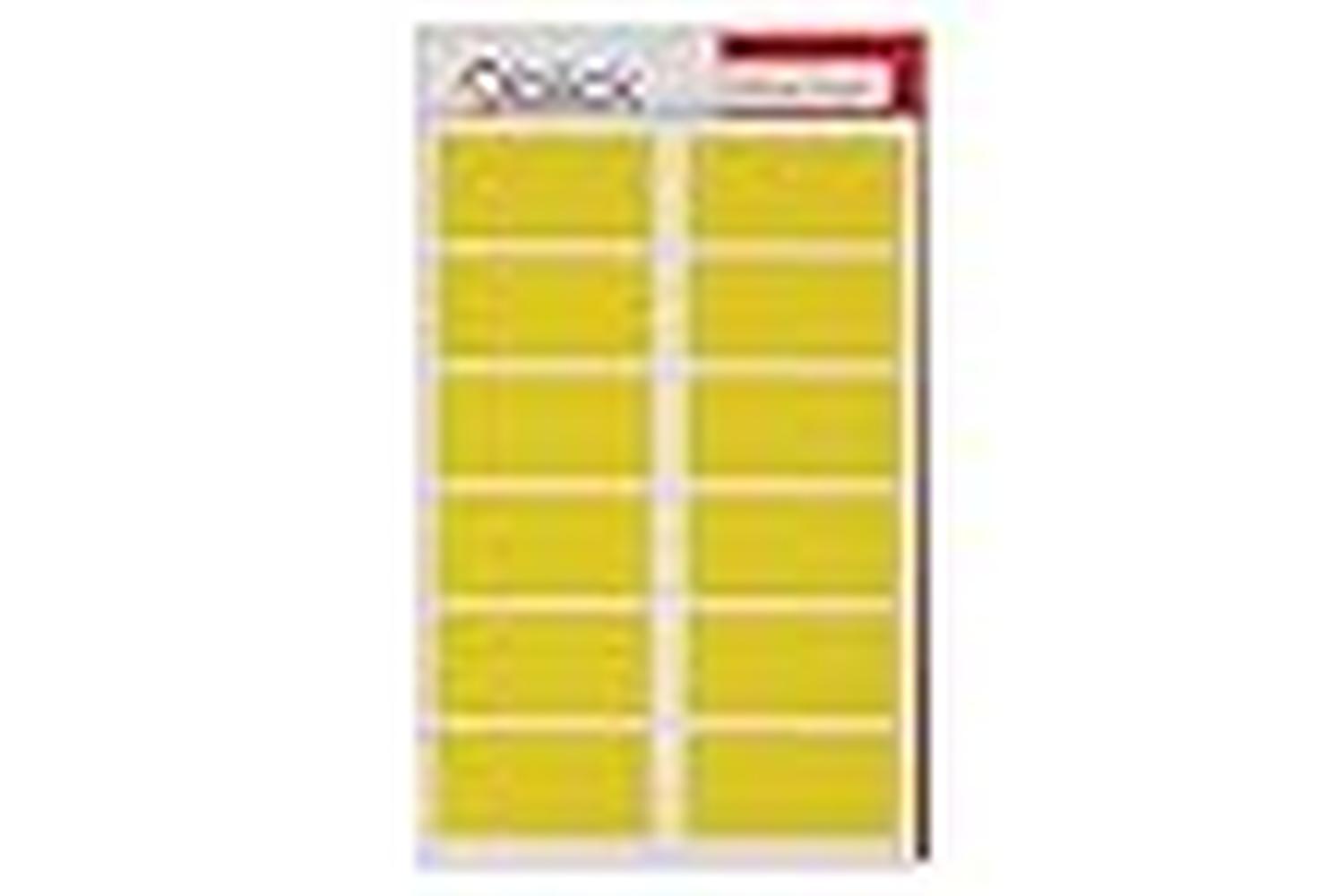 Blick Rs020158 - Yellow Office Pack 25 X 50mm (320 Stickers)-3