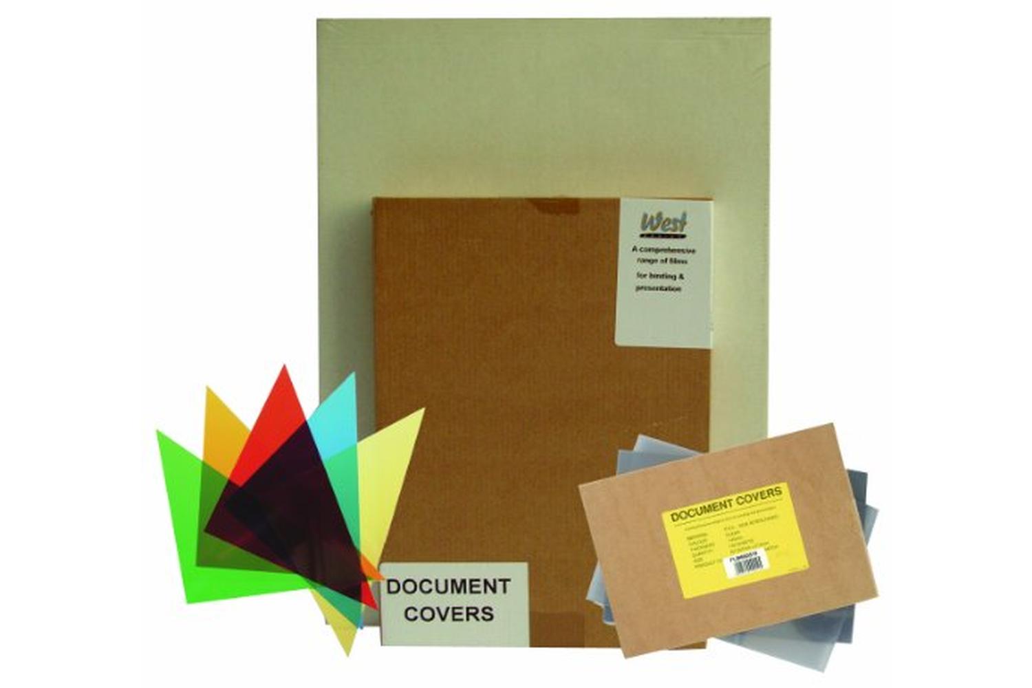Colorcel Flm660075pv - A3 Tinted Film Document Covers 100 Sh-2