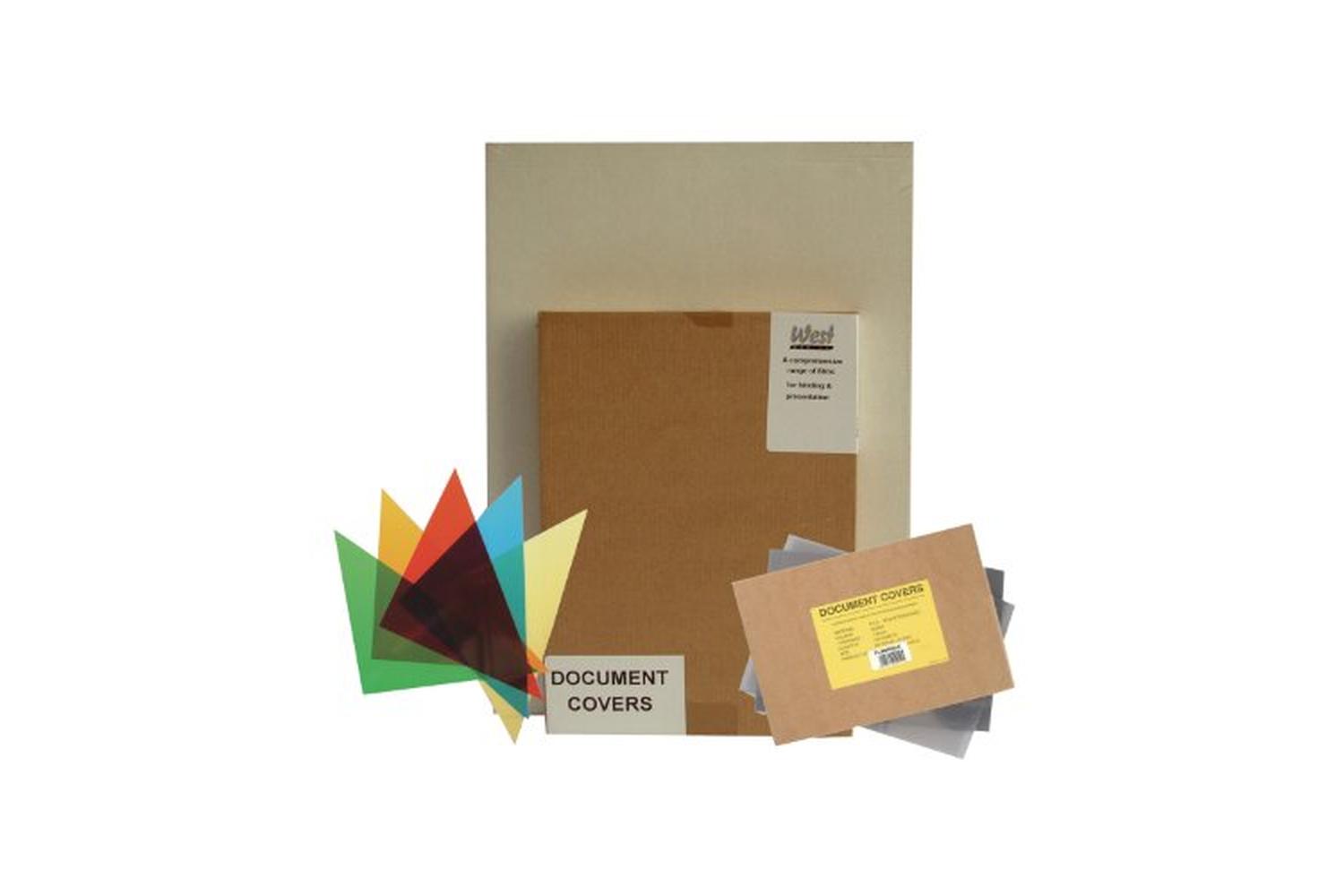 Colorcel Flm660535 - A4 Clear Acetate Document Covers Tissue-2