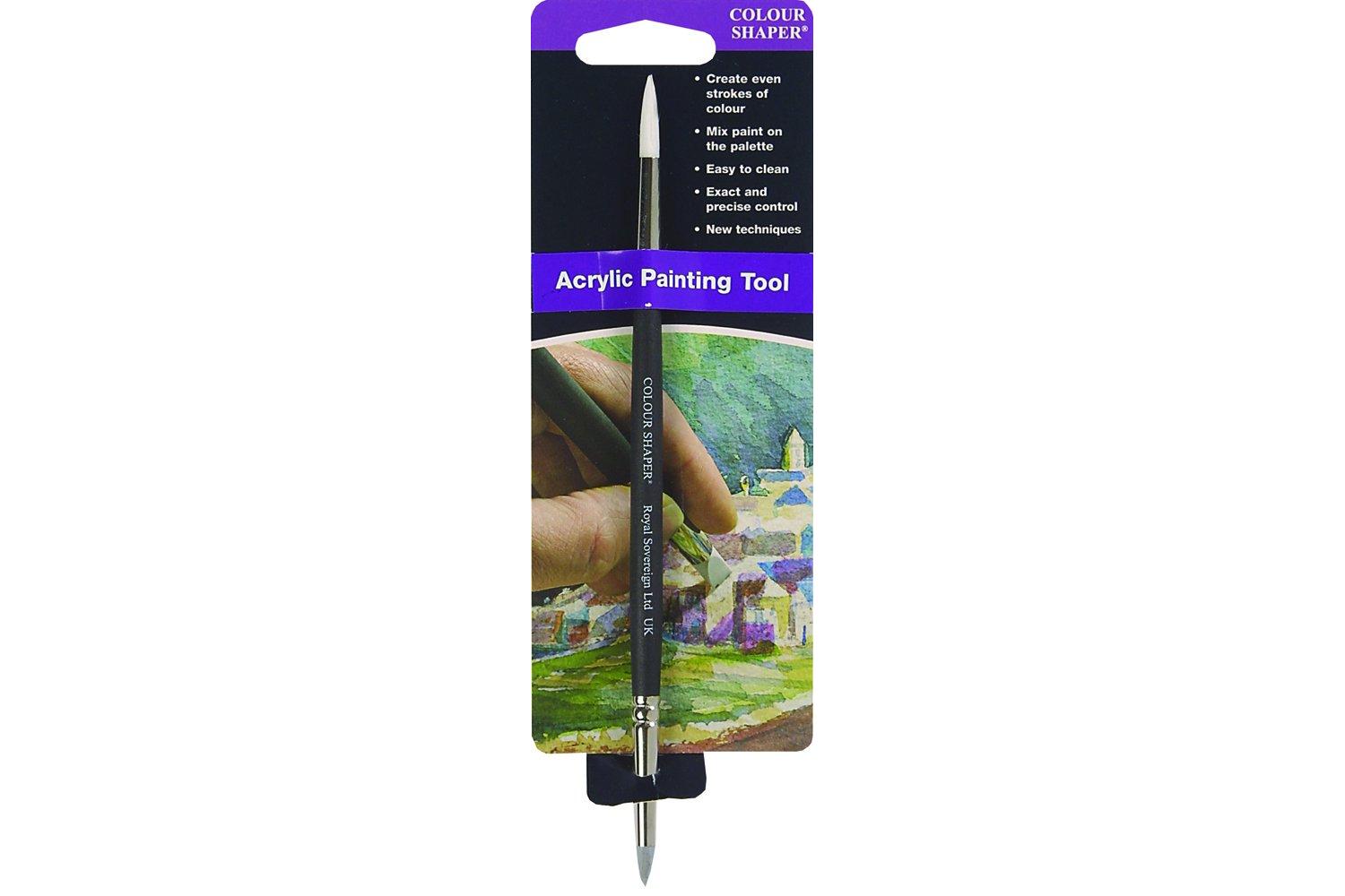 Colour Shaper Csh55502 - Double Ended Acrylic Painting Tool