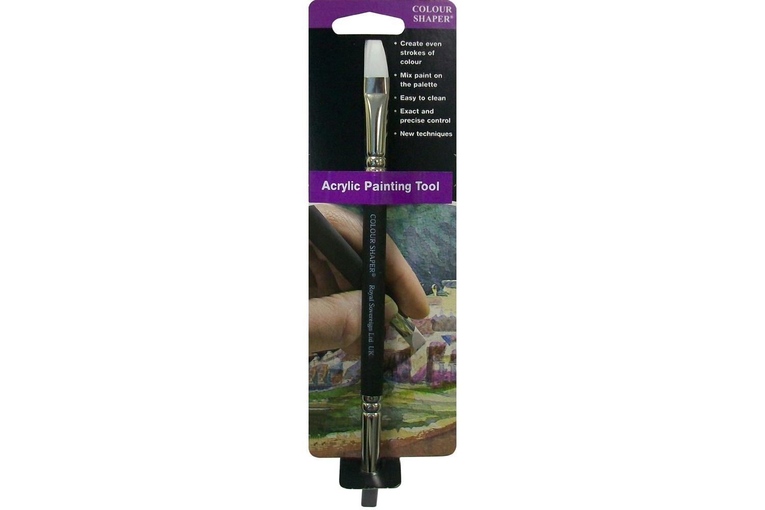 Colour Shaper Csh55506 - Double Ended Acrylic Painting Tool