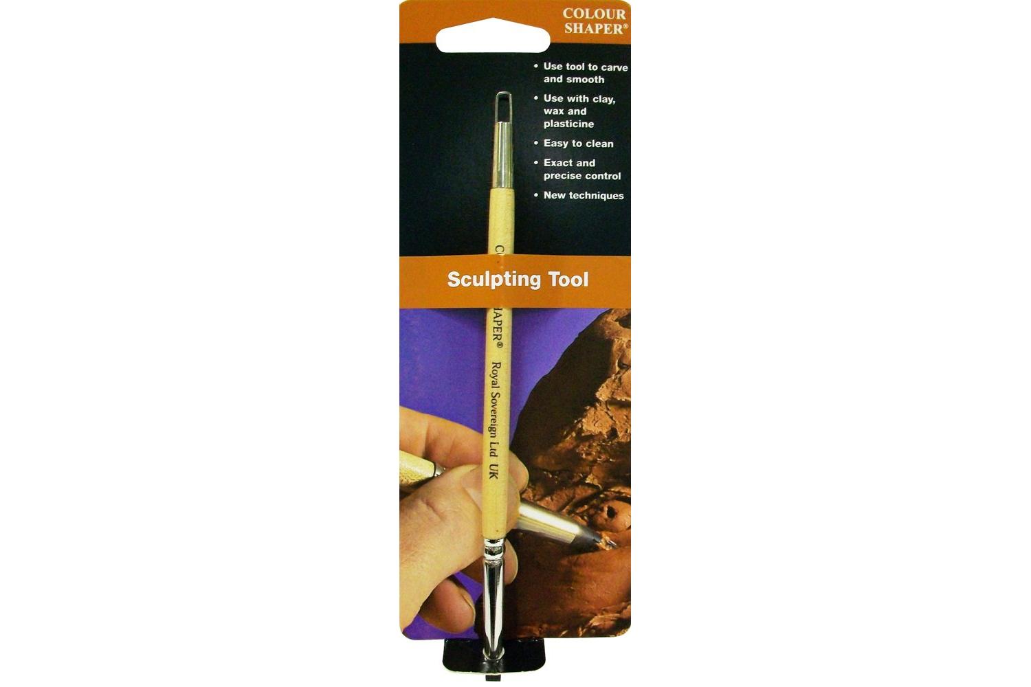 Colour Shaper Csh55602 - Double Ended Sculpting Tool Flat Ch