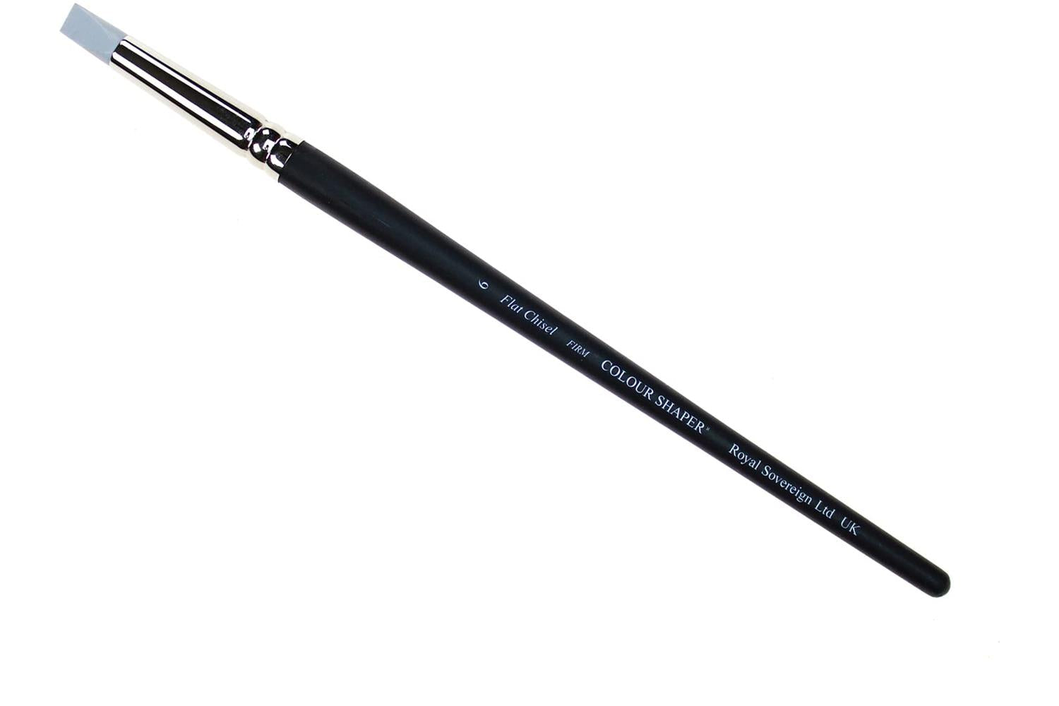 Colour Shaper Csh12406 - Flat Chisel Firm Grey Tip Size 6