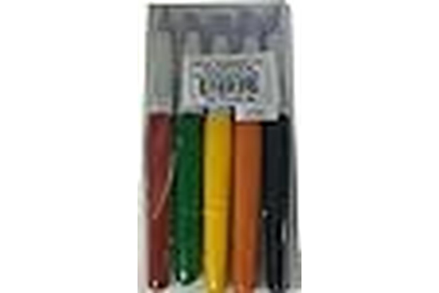 Colour Shaper Csh13910 - Kids Set Of 5 Size 10 1 Of Each Tip-3