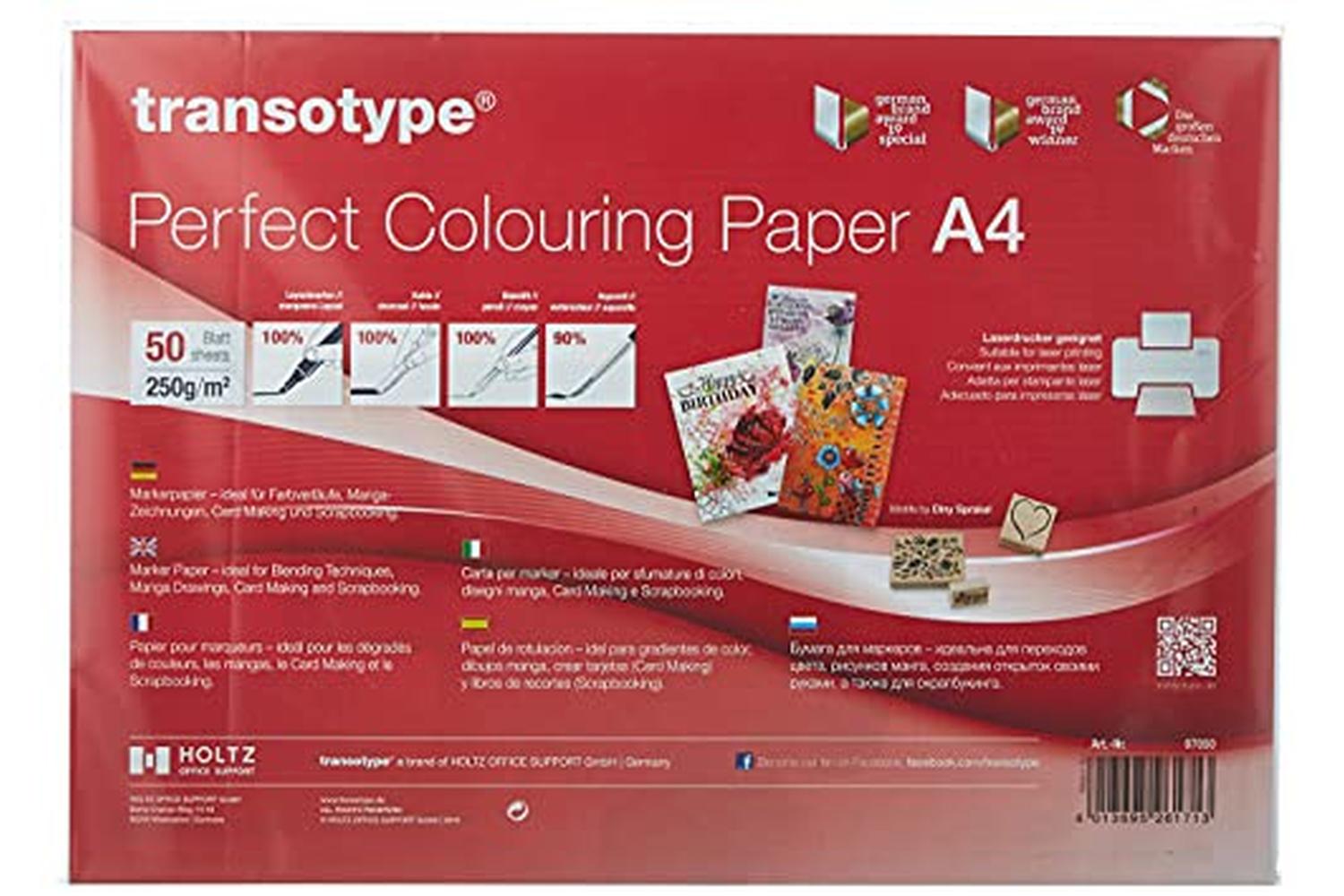 Copic Cz07050 - A4 Perfect Colouring Paper 50 Sheets-2