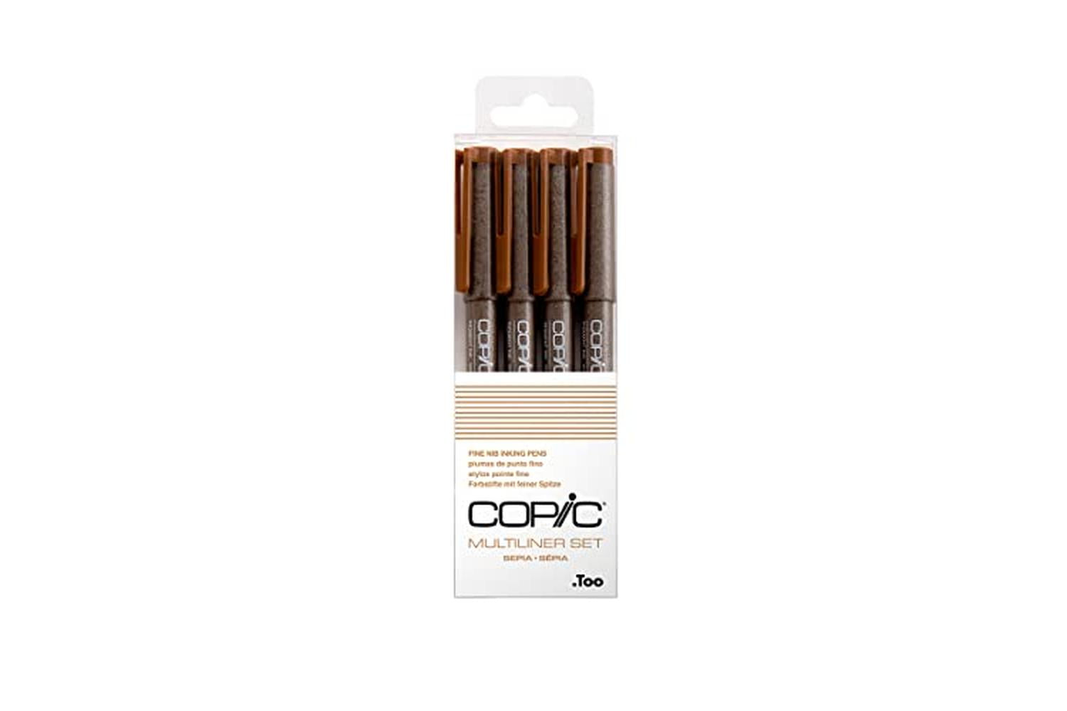Copic Cz22075621 - Multiliner Sepia Fine - 4pc Set-2