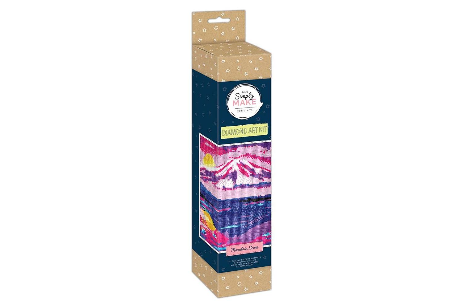 Craft Planet Dsm 105115 - Simply Make Diamond Art Kit - Moun