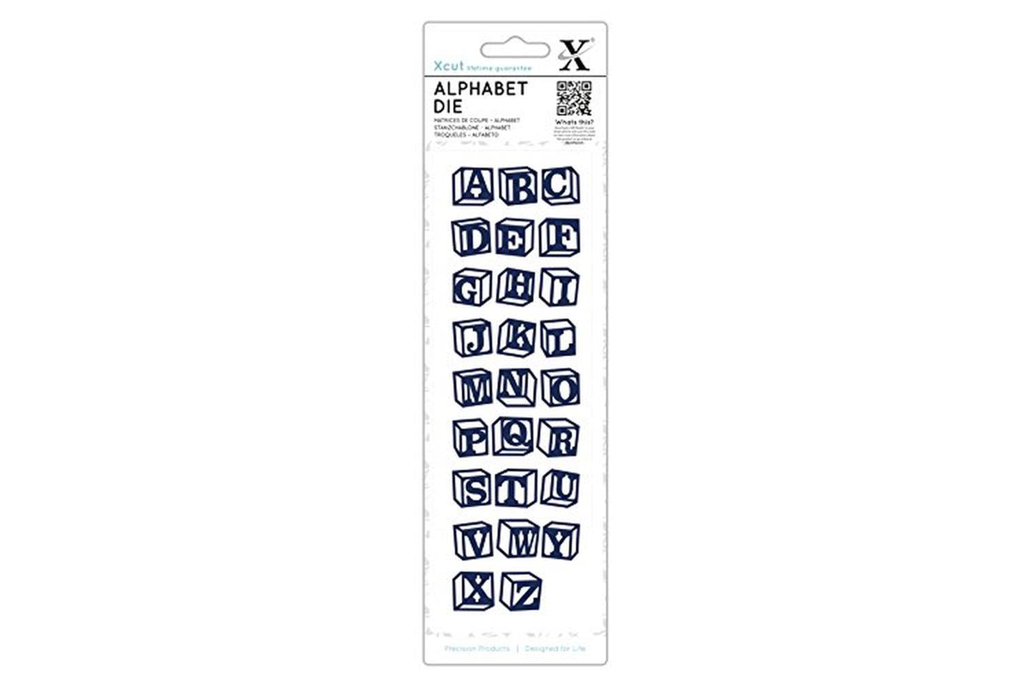 Docrafts Xcu 504121 - Alphabet Dies (26pcs) - Blocks-2